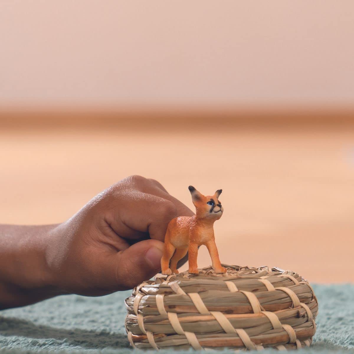 Foto 2 | Figura De Juguete Schleich Wild Life New 2023 Baby Caracal Kids 3+ - Venta Internacional.