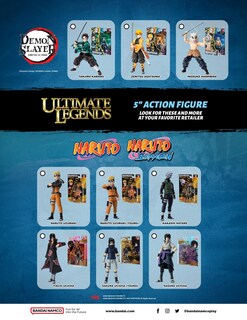 Foto 6 | Figura De Acción Bandai Namco Entertainment Ultimate Legends Naruto 5 Sasuke Uchiha (adulto) - Venta Internacional.