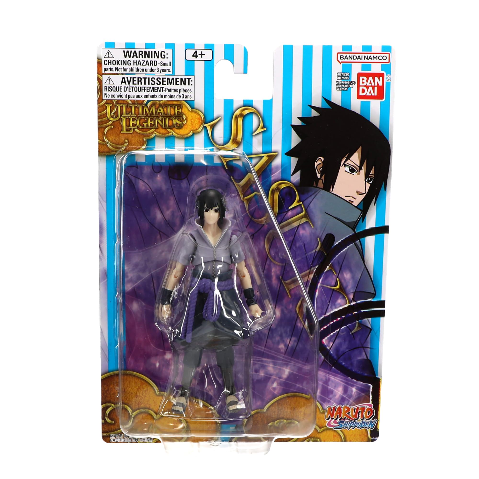 Foto 8 pulgar | Figura De Acción Bandai Namco Entertainment Ultimate Legends Naruto 5 Sasuke Uchiha (adulto) - Venta Internacional.