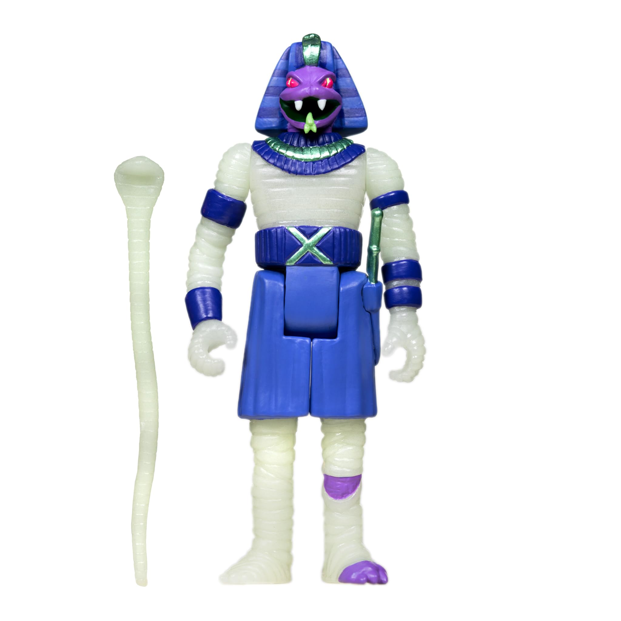 Foto 2 | Figura De Acción Super7 The Worst Snake Tut Monster Glow 9,5 Cm - Venta Internacional.