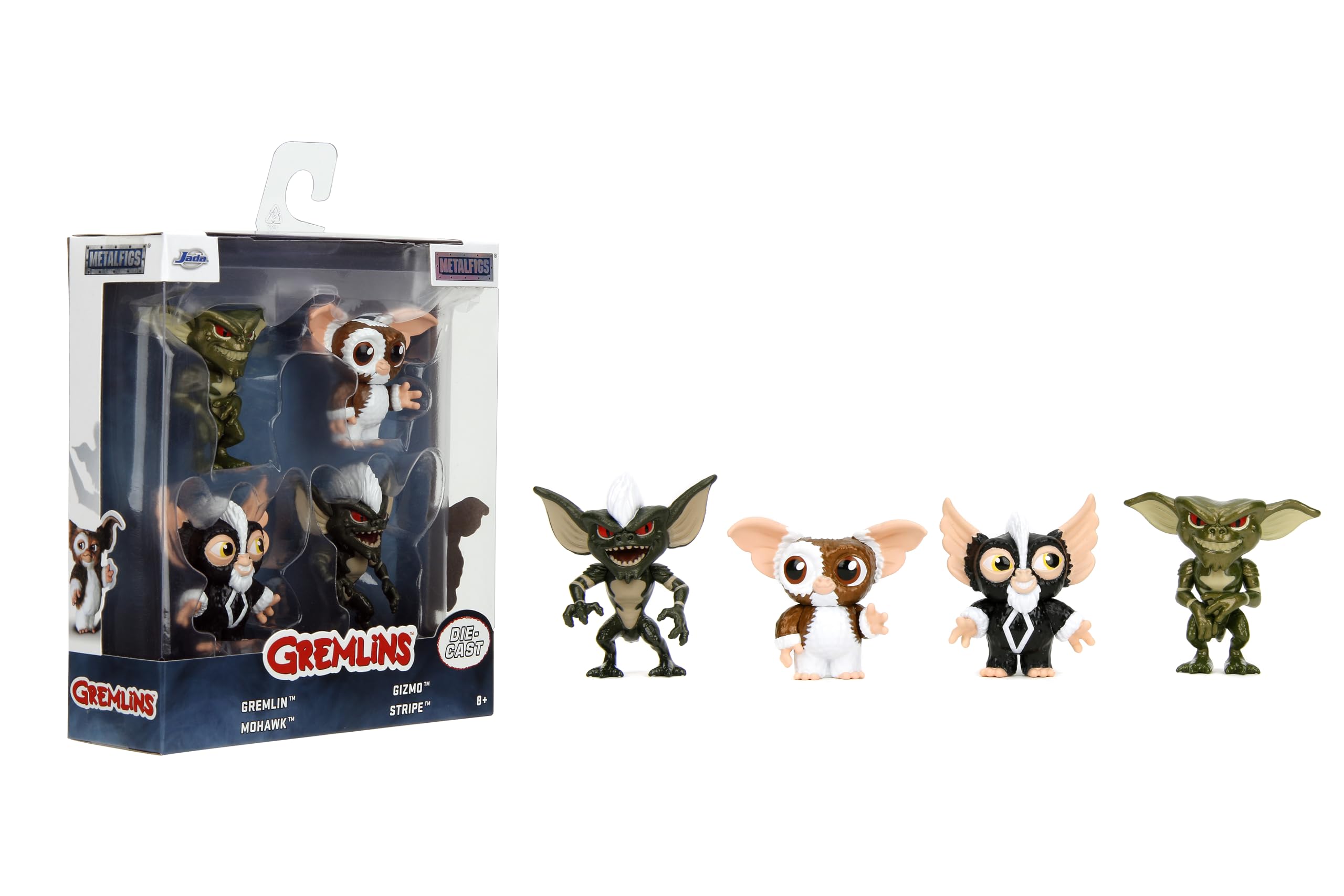 Foto 2 pulgar | Pack De 4 Figuras Fundidas A Presión De Toy Jada Toys Gremlins 2.5 Para Niños Mayores De 8 Años - Venta Internacional.