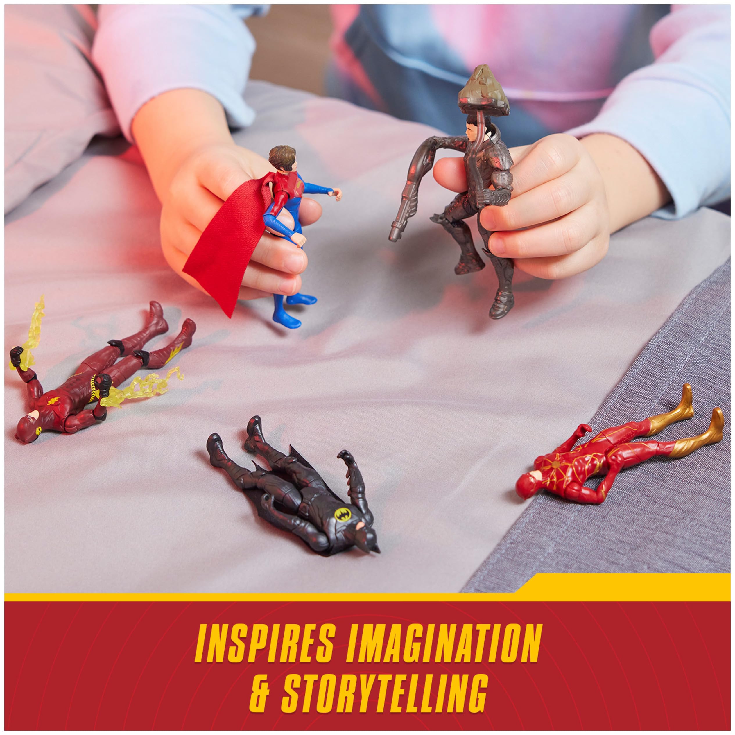 Foto 5 pulgar | Set De Figuras De Acción Dc Comics The Flash 5, 10 Cm, Más De 3 Años - Venta Internacional.