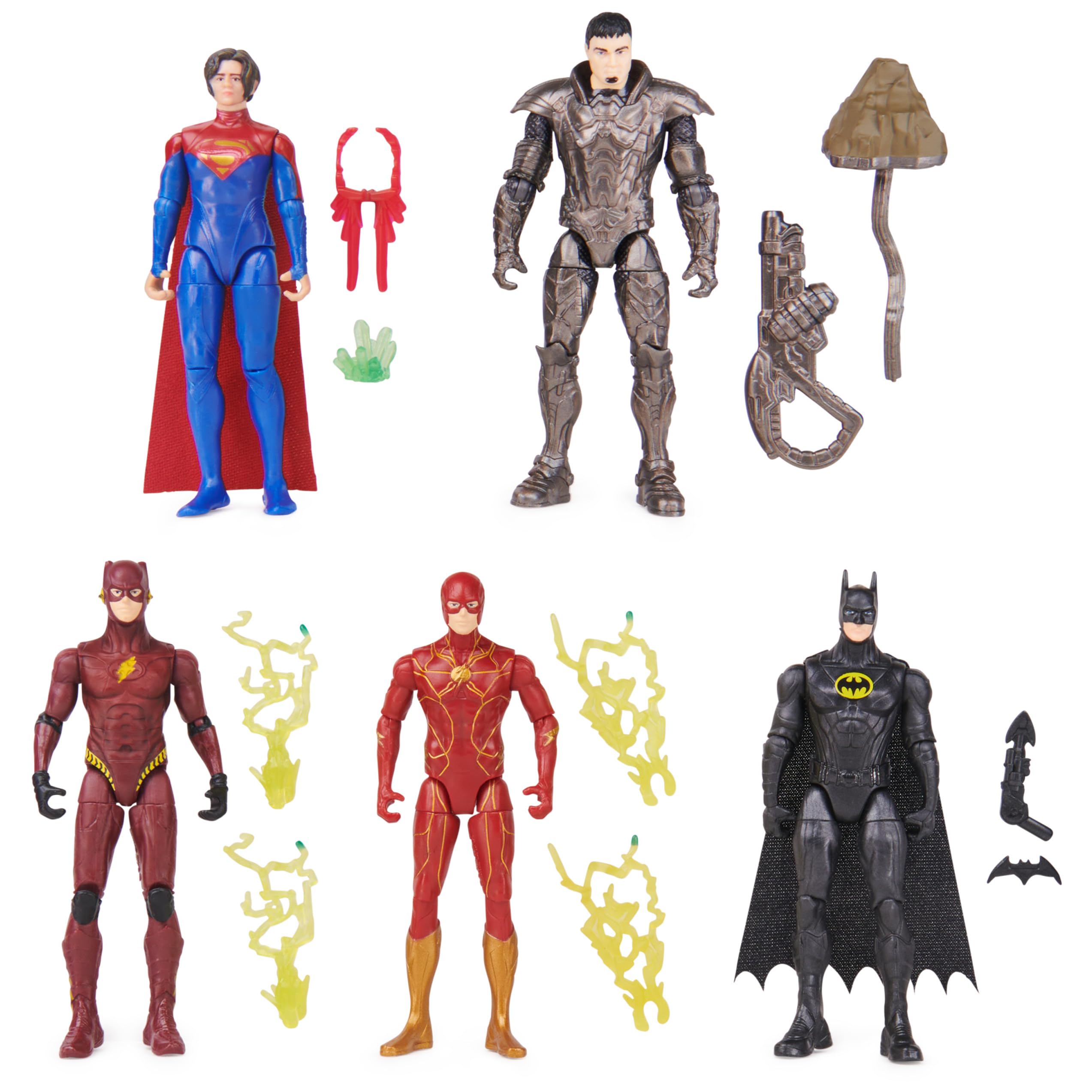 Foto 8 pulgar | Set De Figuras De Acción Dc Comics The Flash 5, 10 Cm, Más De 3 Años - Venta Internacional.