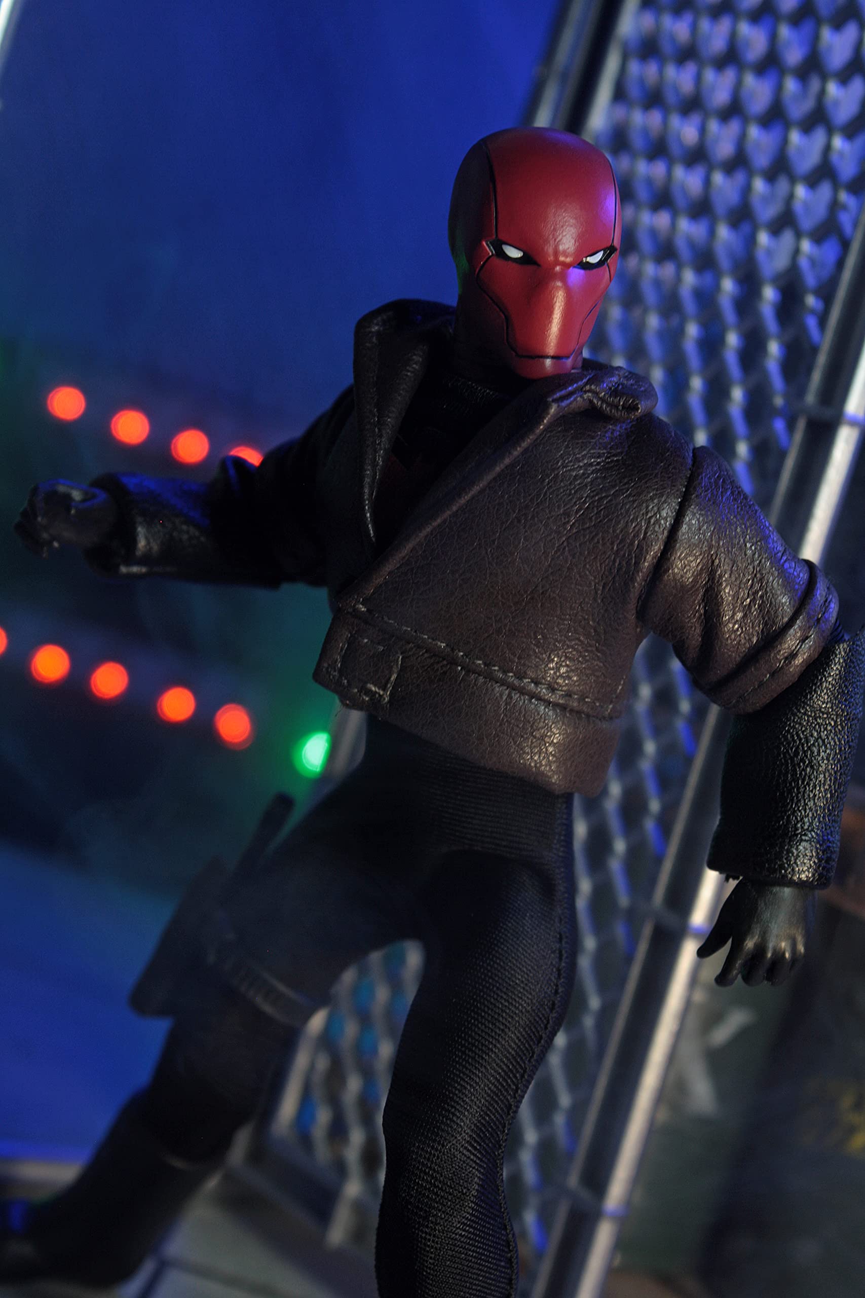 Foto 2 | Figura De Acción Mego Dc Heroes Red Hood Px 20 Cm Con 26 Puntos - Venta Internacional.