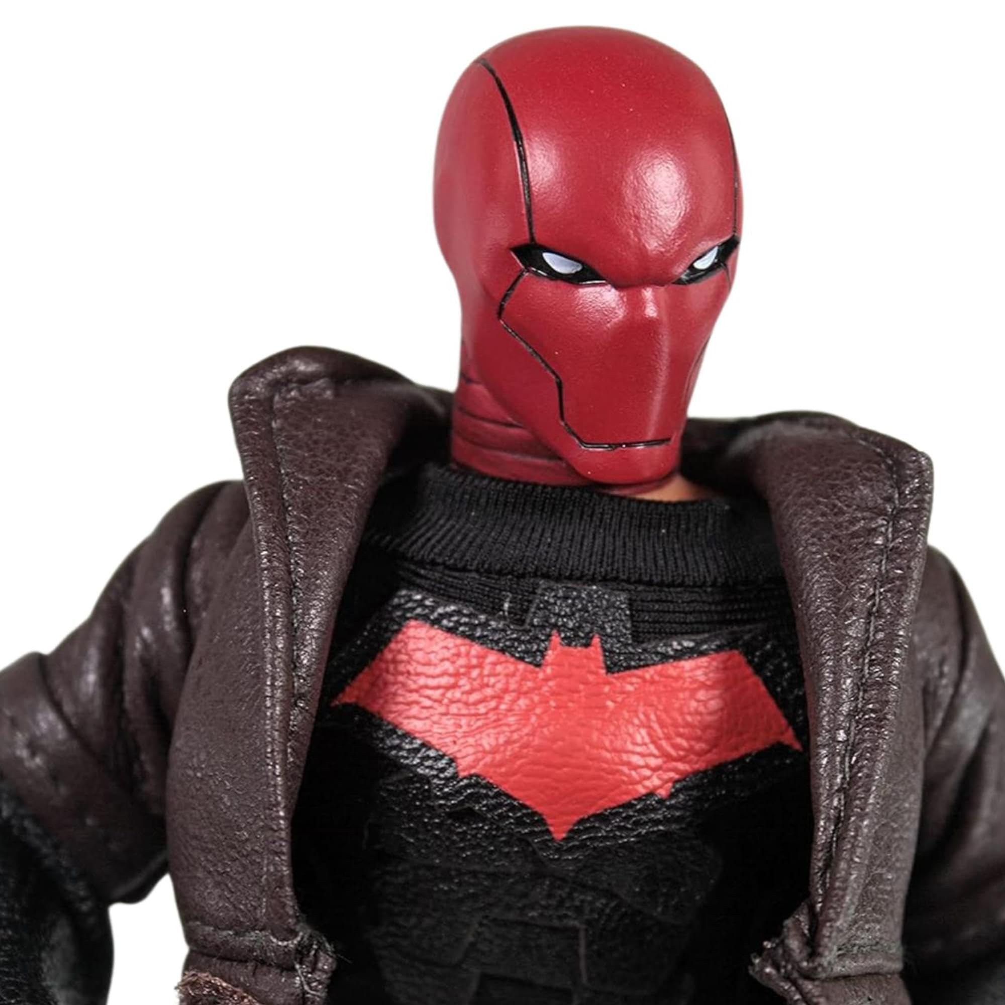 Foto 7 | Figura De Acción Mego Dc Heroes Red Hood Px 20 Cm Con 26 Puntos - Venta Internacional.