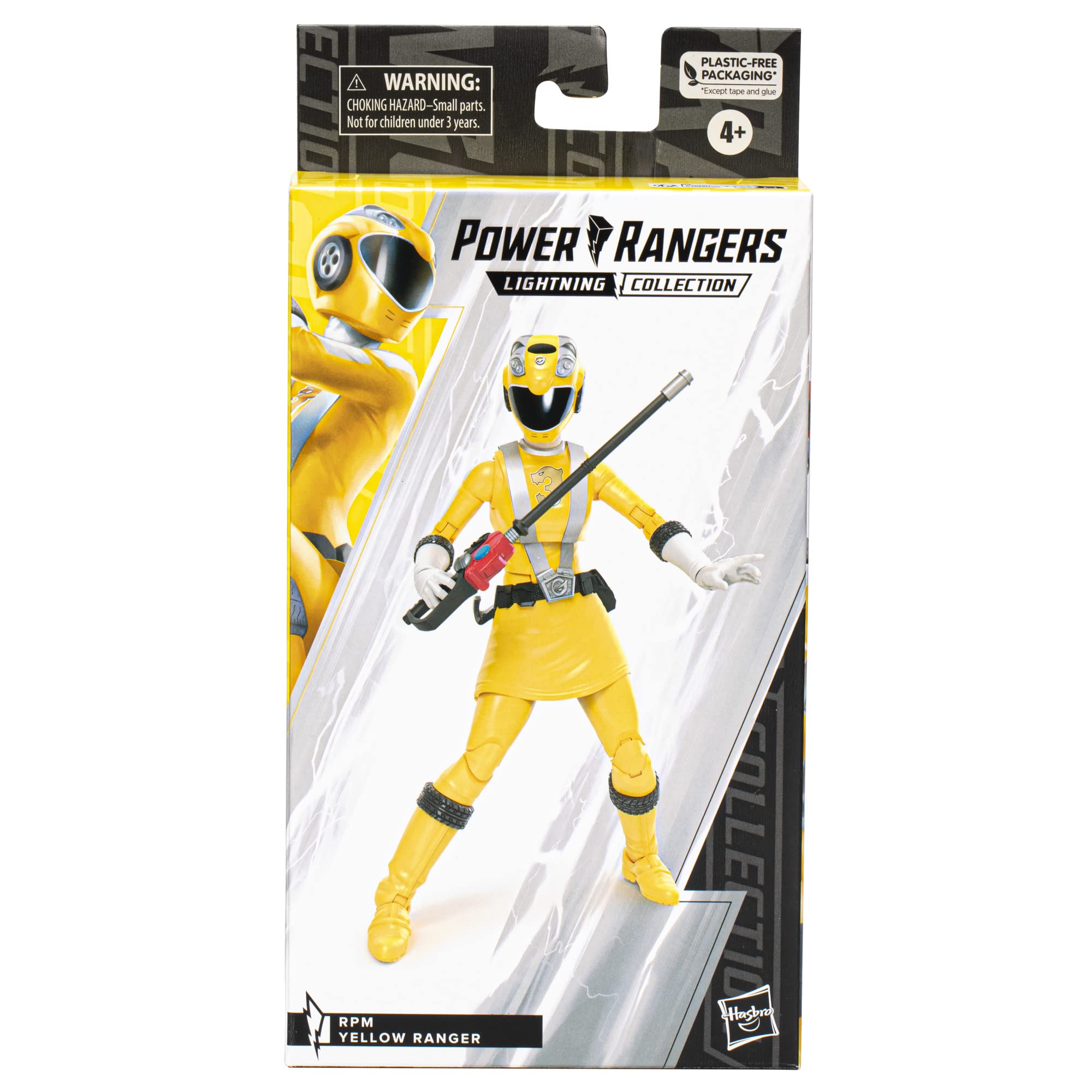 Foto 3 pulgar | Figura De Acción Power Rangers Lightning Collection Rpm Yellow Ranger 15 Cm - Venta Internacional.