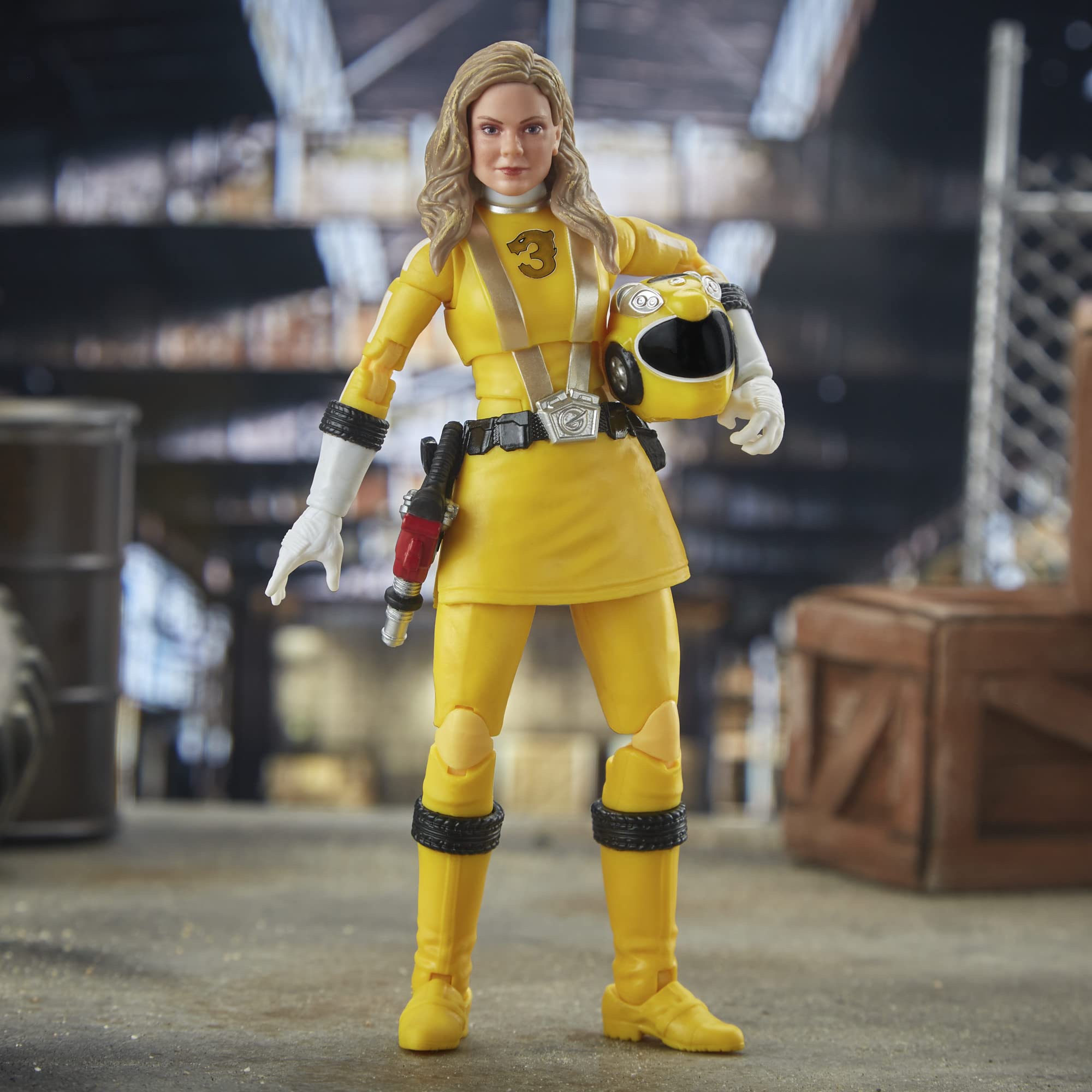 Foto 5 pulgar | Figura De Acción Power Rangers Lightning Collection Rpm Yellow Ranger 15 Cm - Venta Internacional.