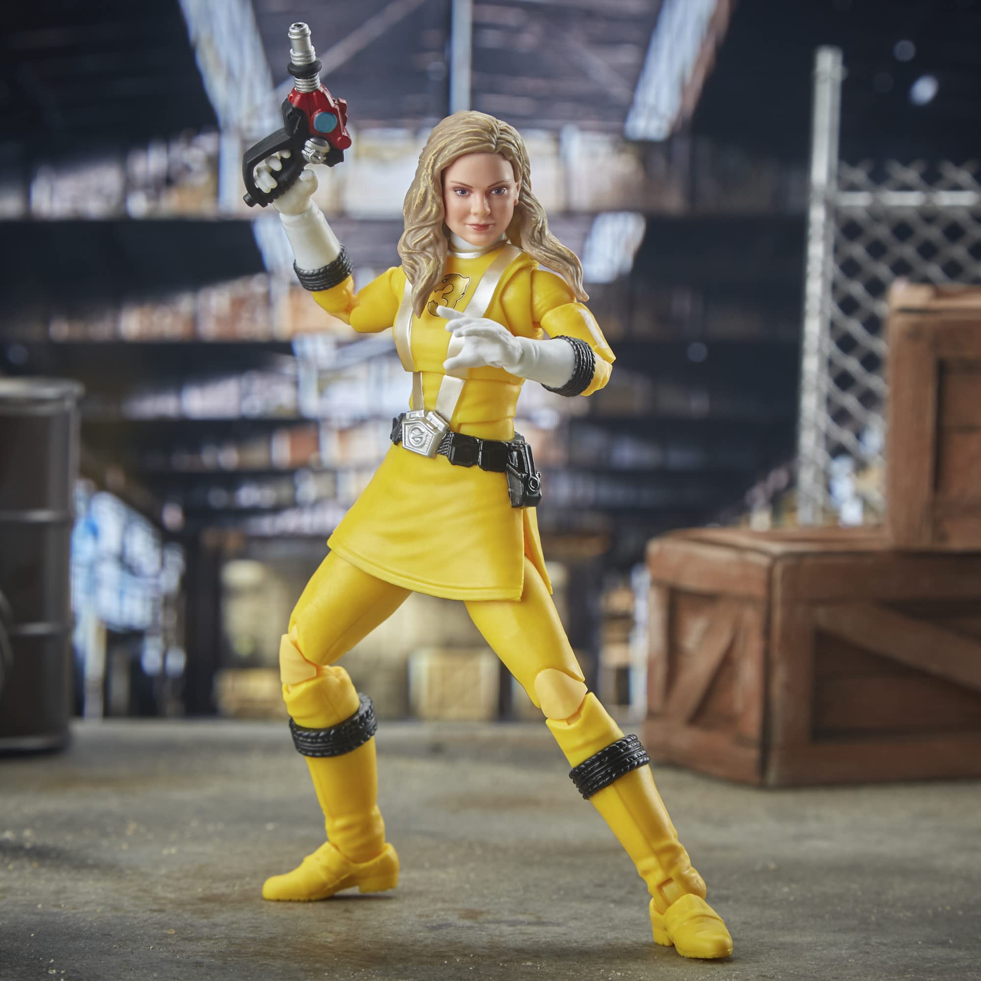 Foto 6 pulgar | Figura De Acción Power Rangers Lightning Collection Rpm Yellow Ranger 15 Cm - Venta Internacional.