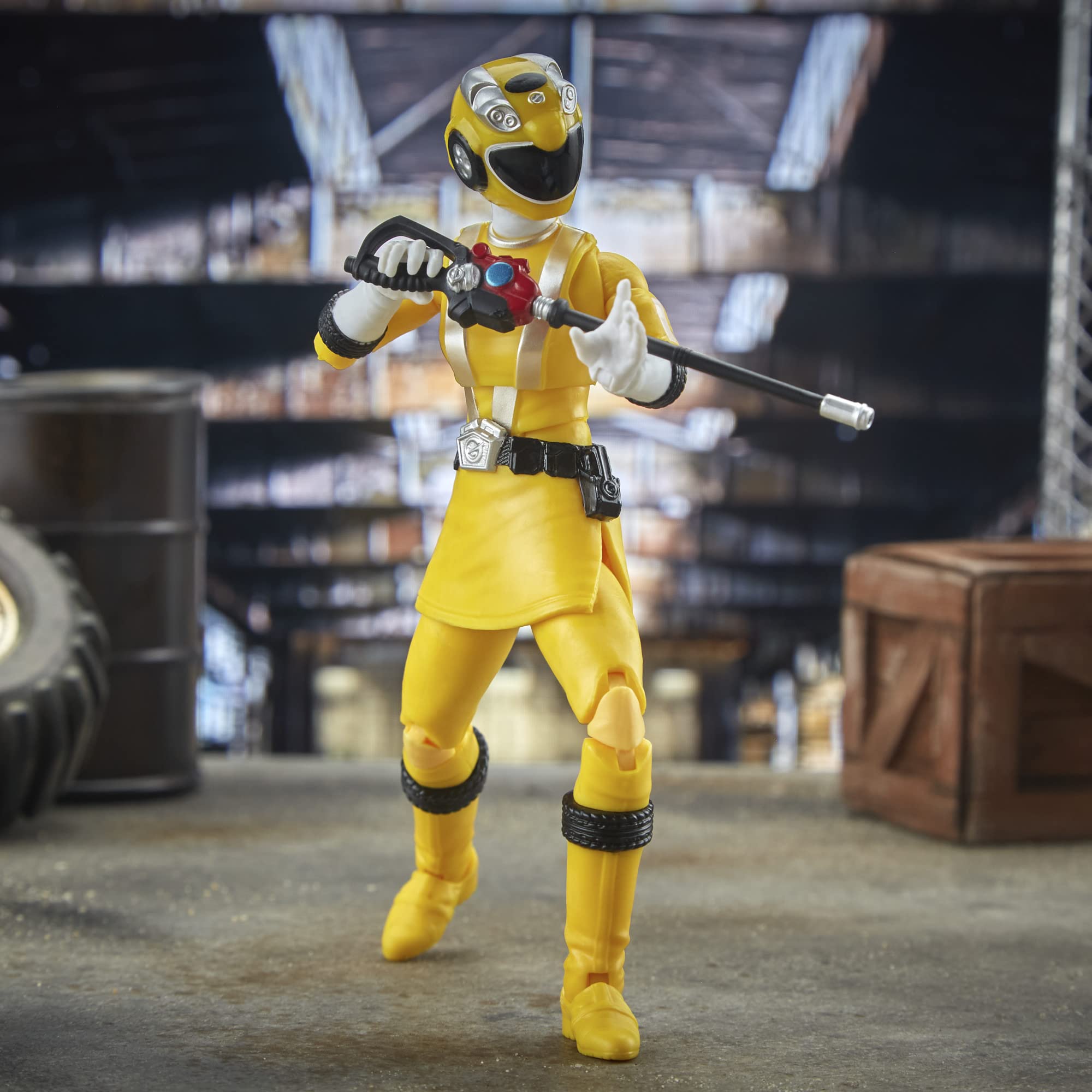 Foto 7 pulgar | Figura De Acción Power Rangers Lightning Collection Rpm Yellow Ranger 15 Cm - Venta Internacional.