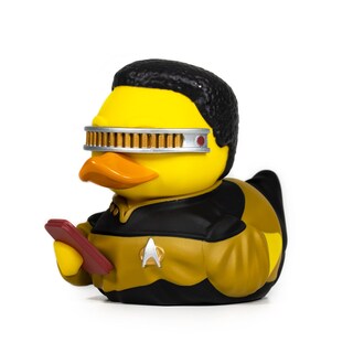 Foto 1 | Figura Coleccionable De Vinilo Con Forma De Pato De Goma Tubbz Geordi La Forge - Venta Internacional.