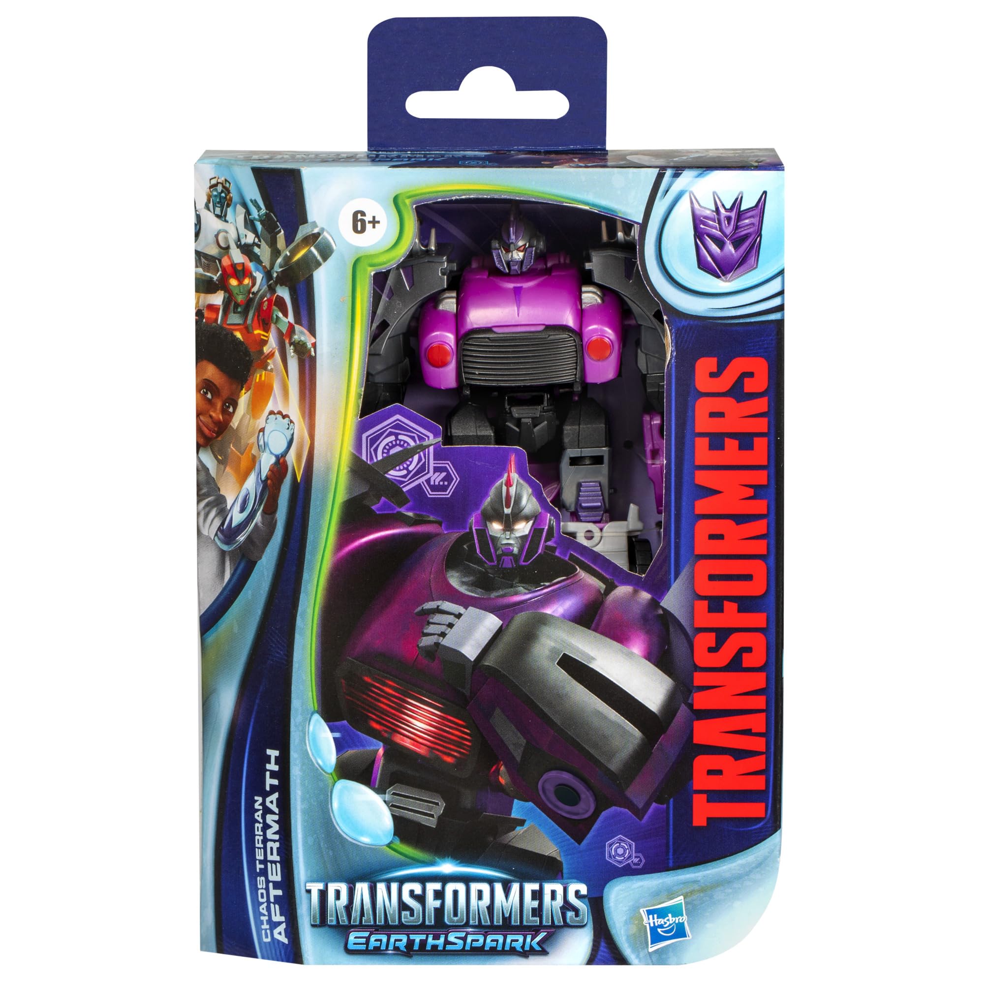 Foto 3 pulgar | Figura De Acción Transformers Earthspark Deluxe Chaos Terran - Venta Internacional.