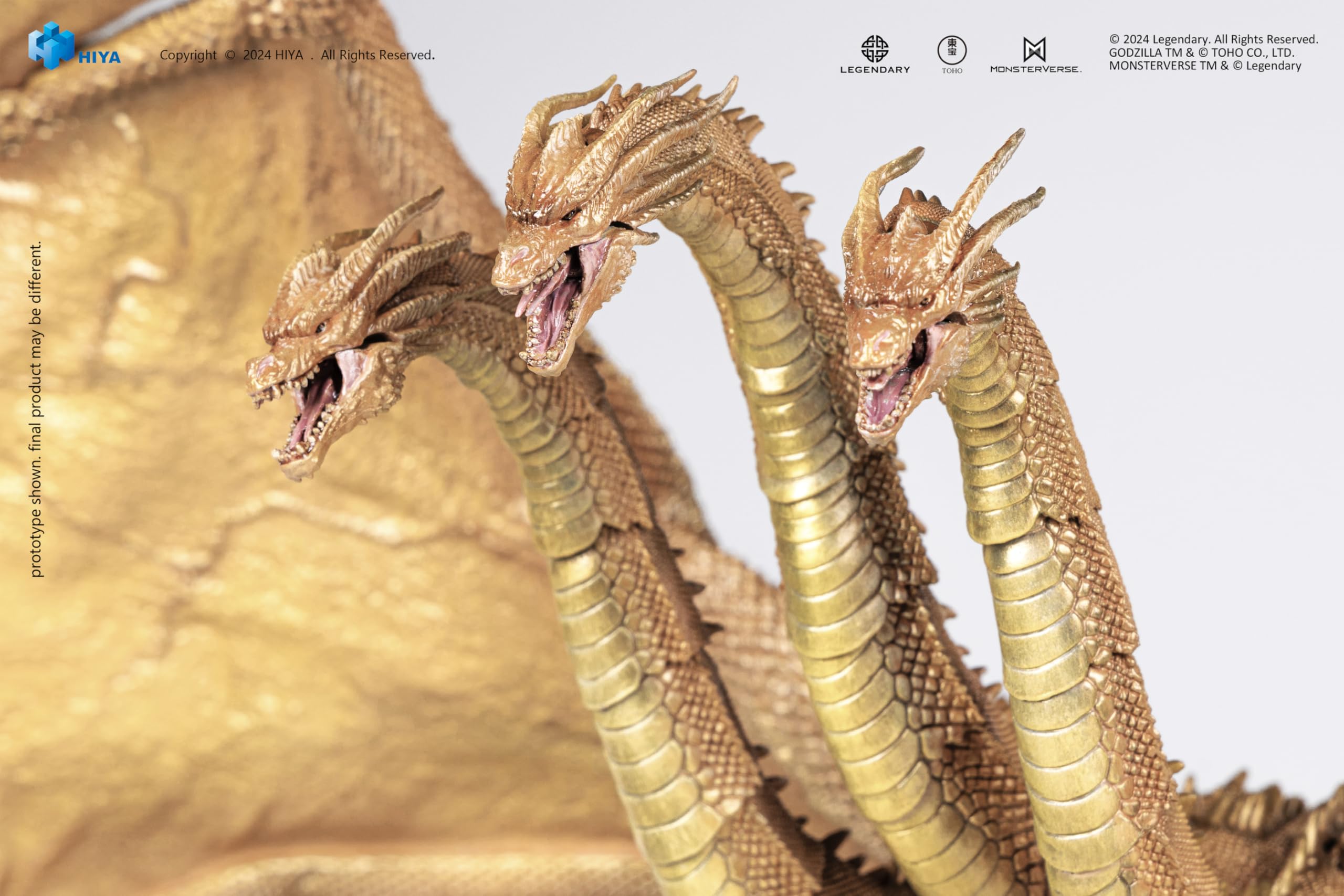 Foto 6 pulgar | Figura De Acción Hiya Toys Godzilla King Ghidorah 35 Cm - Venta Internacional.