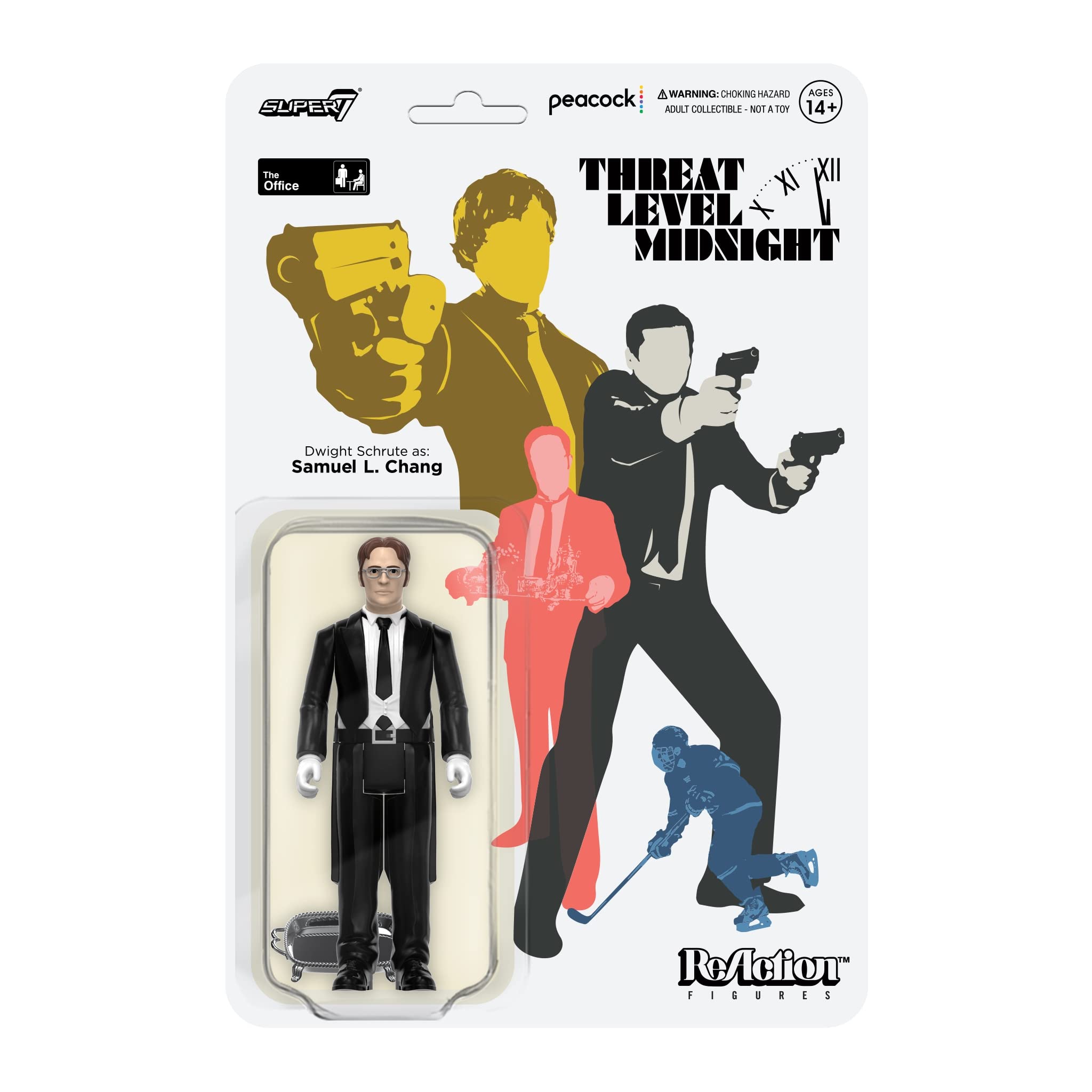 Foto 2 pulgar | Figura De Acción Super7 The Office Threat Level Midnight Dwight - Venta Internacional.