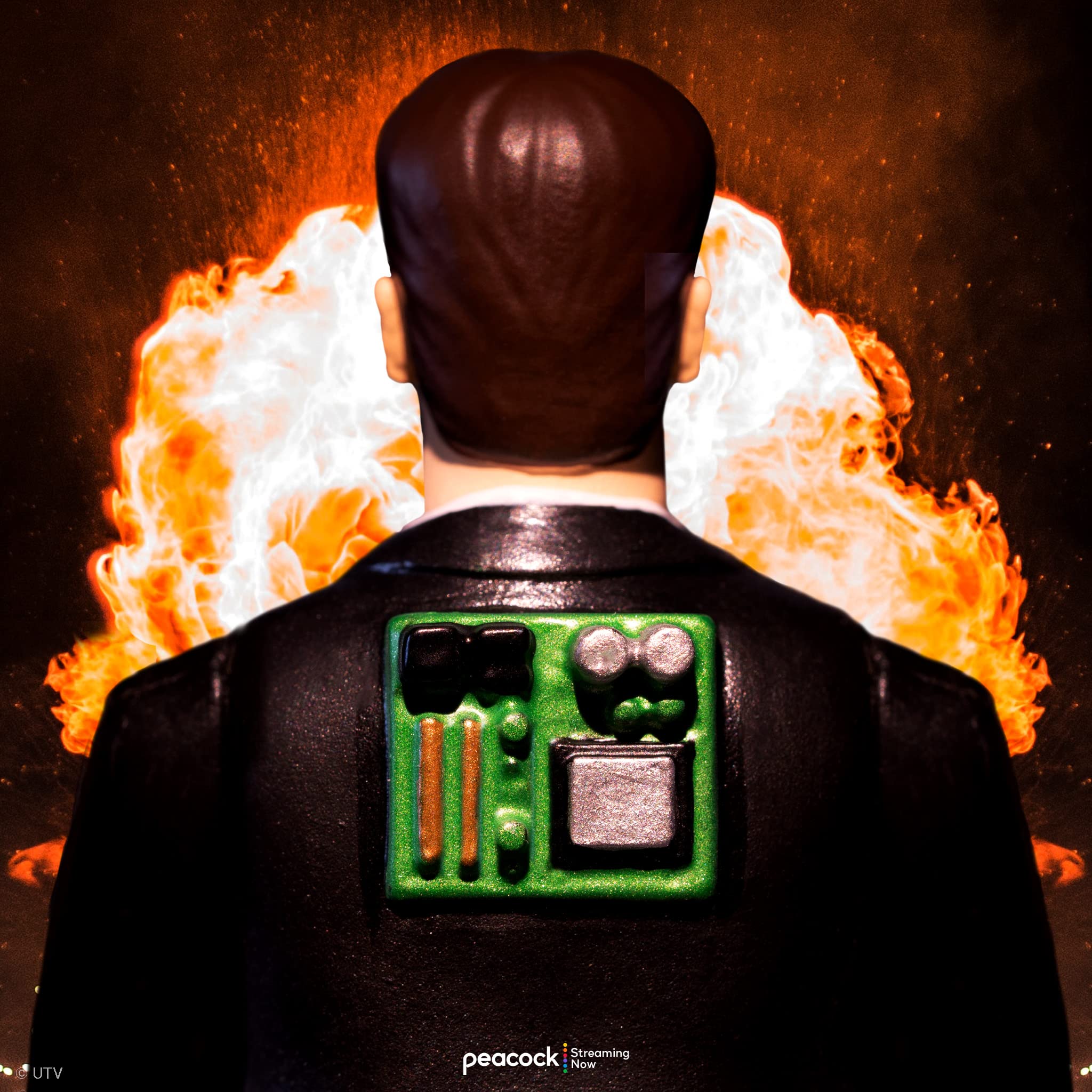 Foto 5 pulgar | Figura De Acción Super7 The Office Threat Level Midnight Dwight - Venta Internacional.