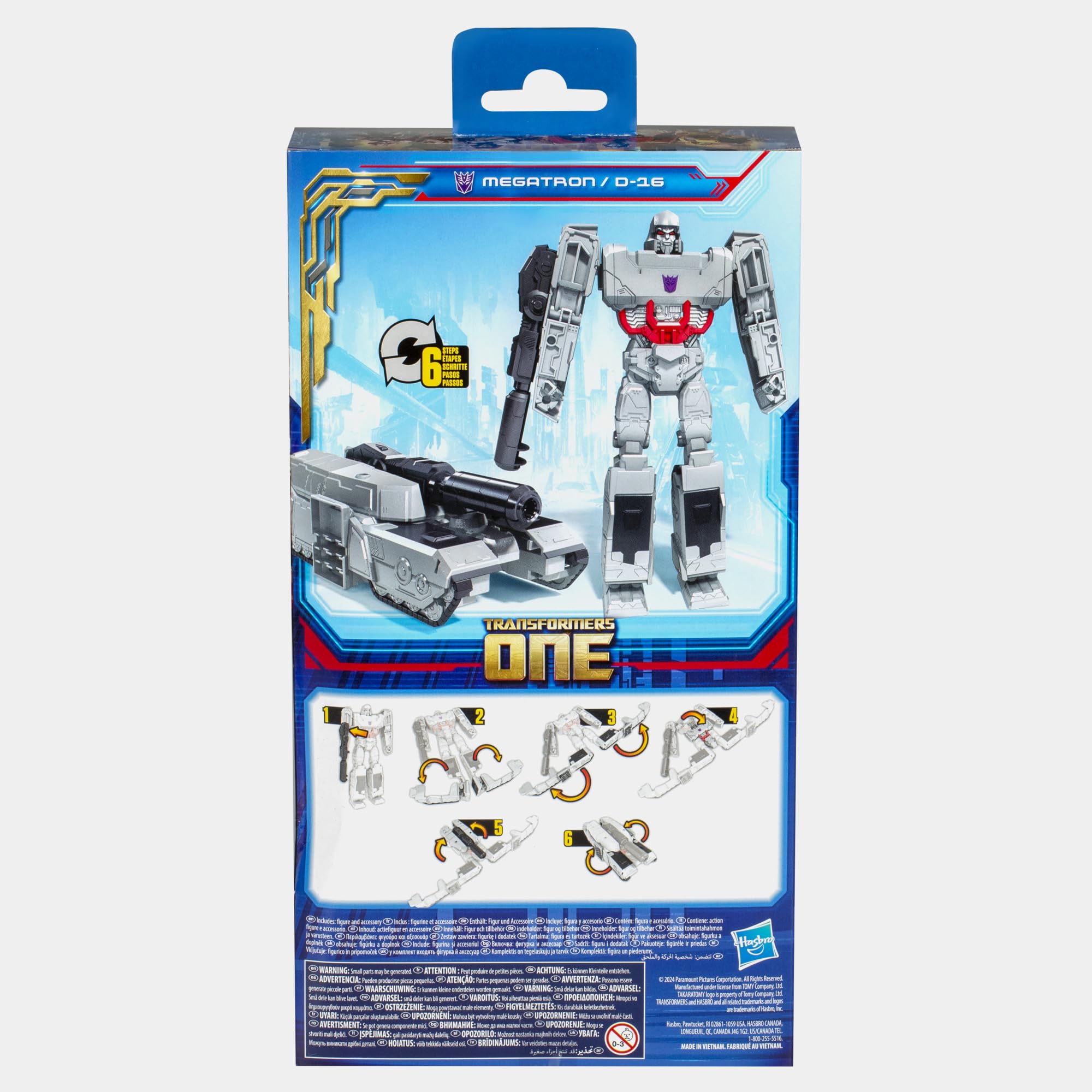 Foto 7 pulgar | Figura De Acción Transformers One Mega Changer Megatron D-16 - Venta Internacional.