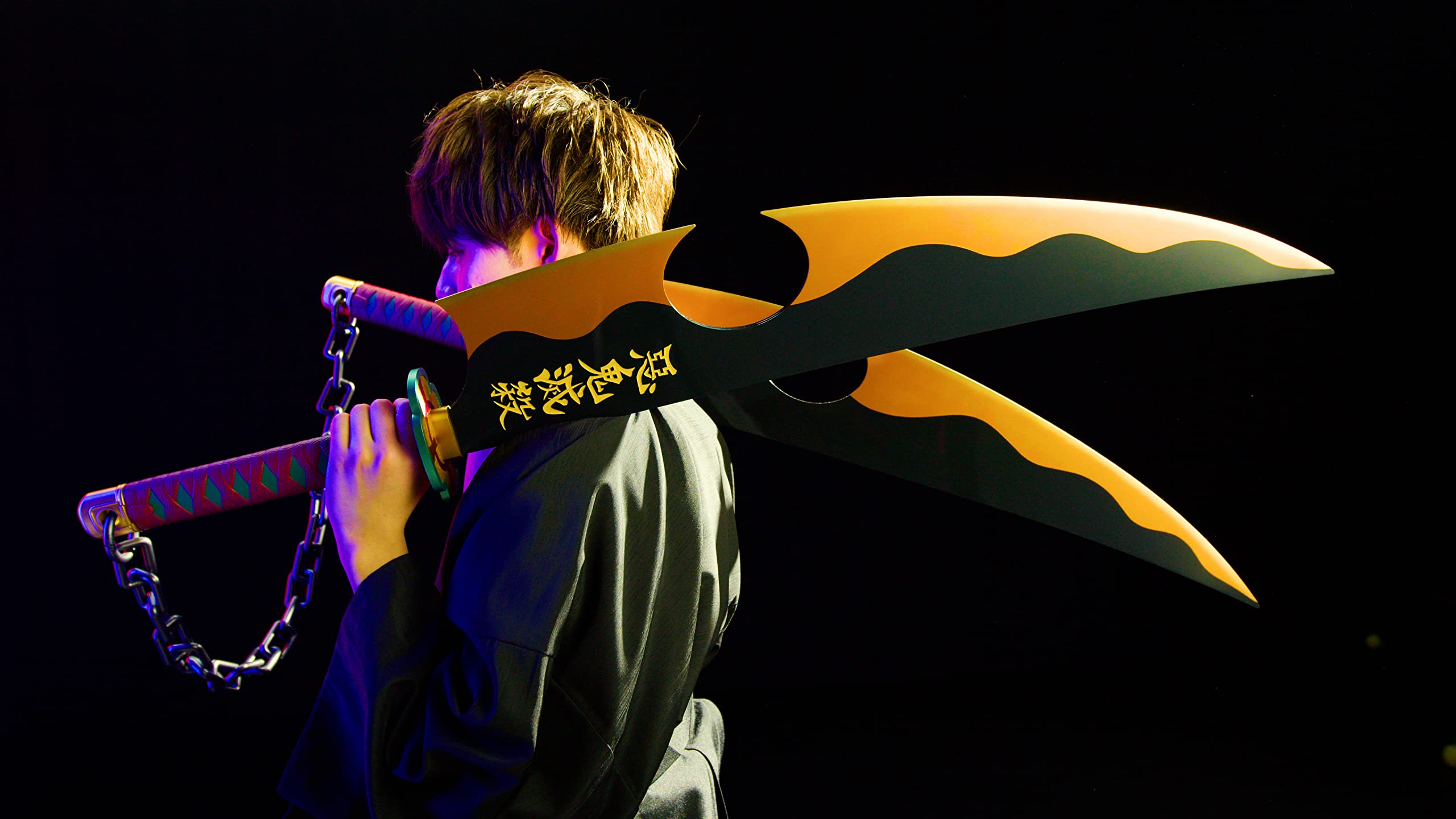 Foto 6 pulgar | Proplica Nichirin Sword Demon Slayer Tengen Uzui Tamashii - Venta Internacional.