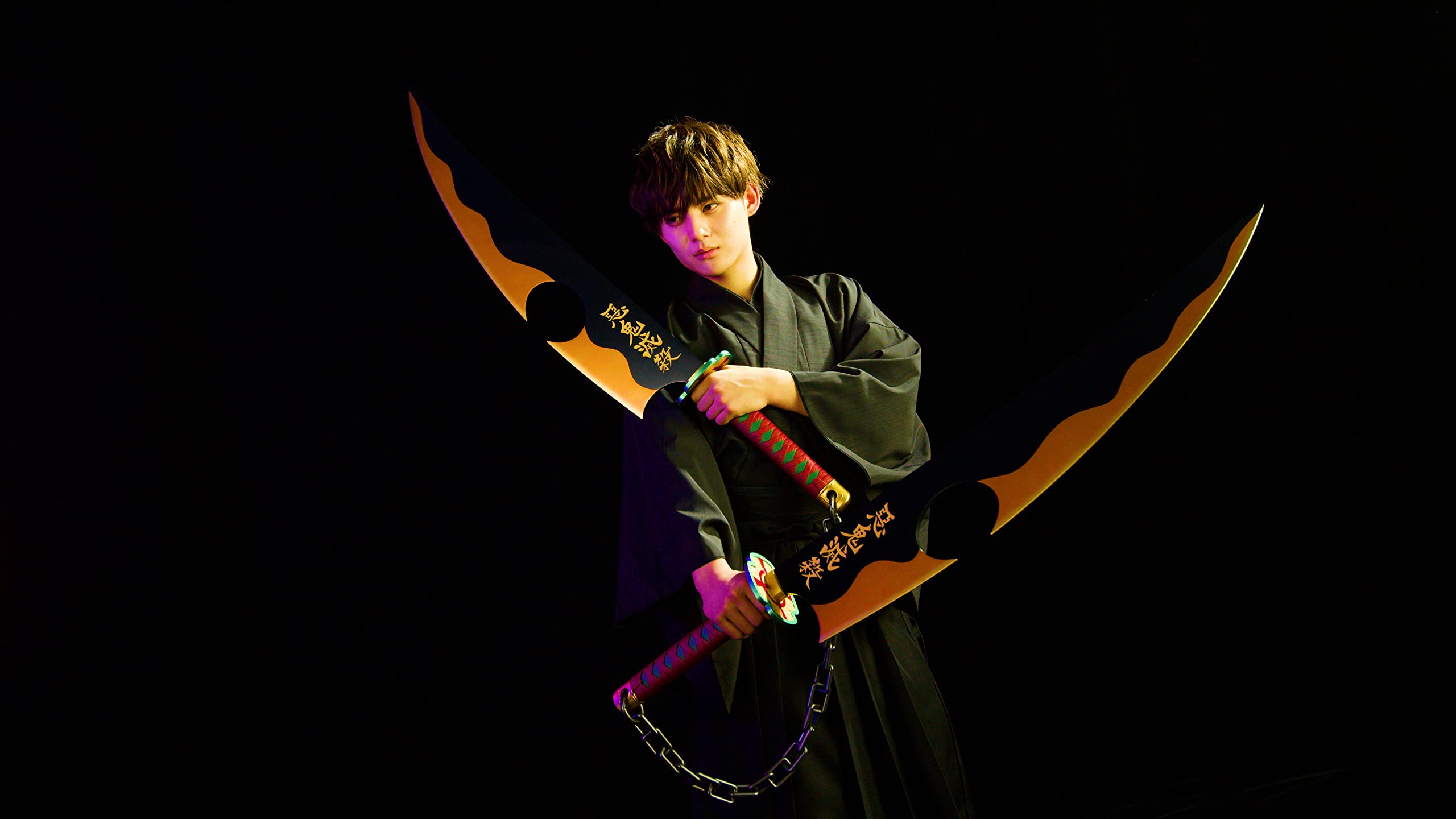Foto 7 pulgar | Proplica Nichirin Sword Demon Slayer Tengen Uzui Tamashii - Venta Internacional.