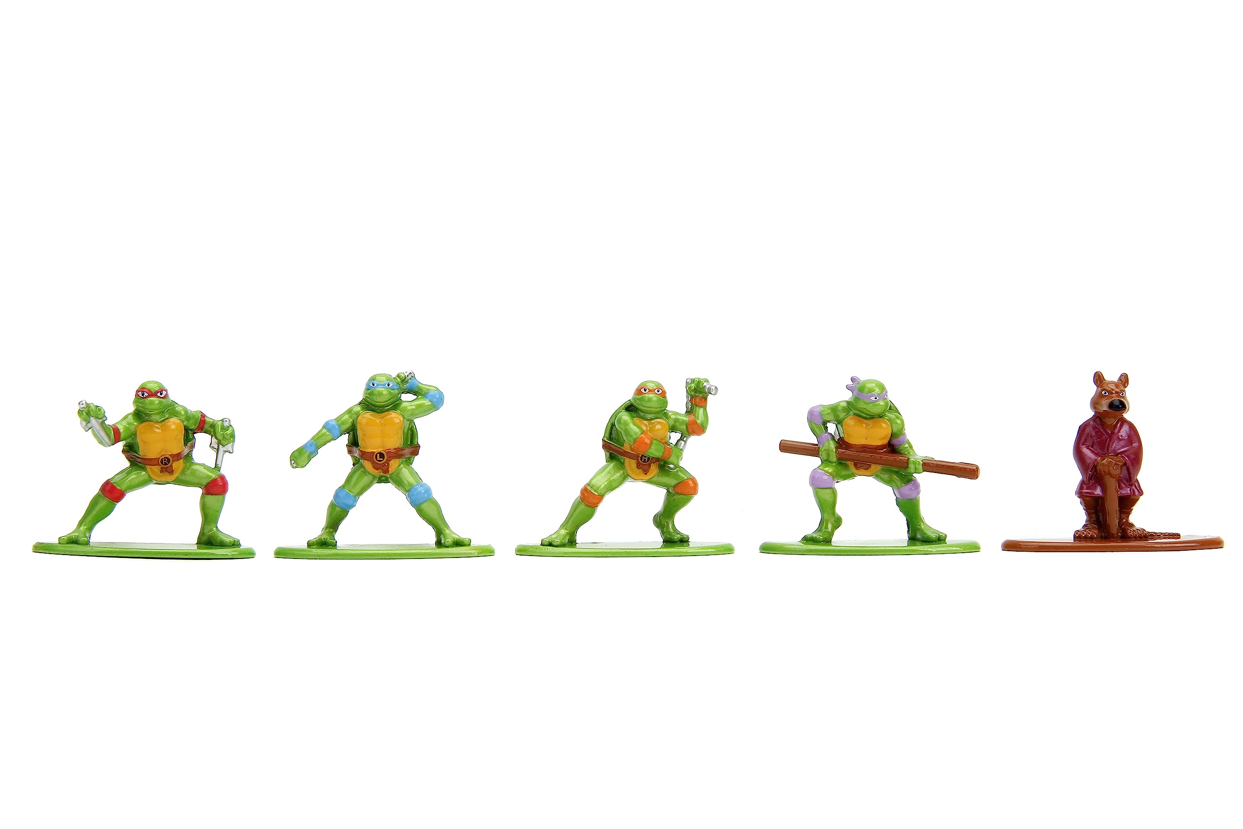 Foto 3 pulgar | Figuras De Acción Jada Toys Teenage Mutant Ninja Turtles, Paquete De 18 - Venta Internacional.