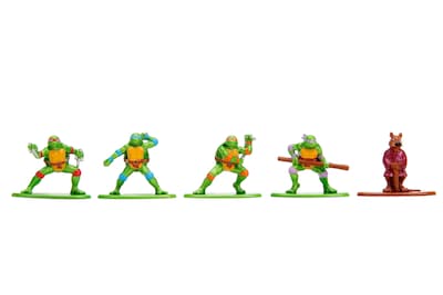 Foto 2 | Figuras De Acción Jada Toys Teenage Mutant Ninja Turtles, Paquete De 18 - Venta Internacional.