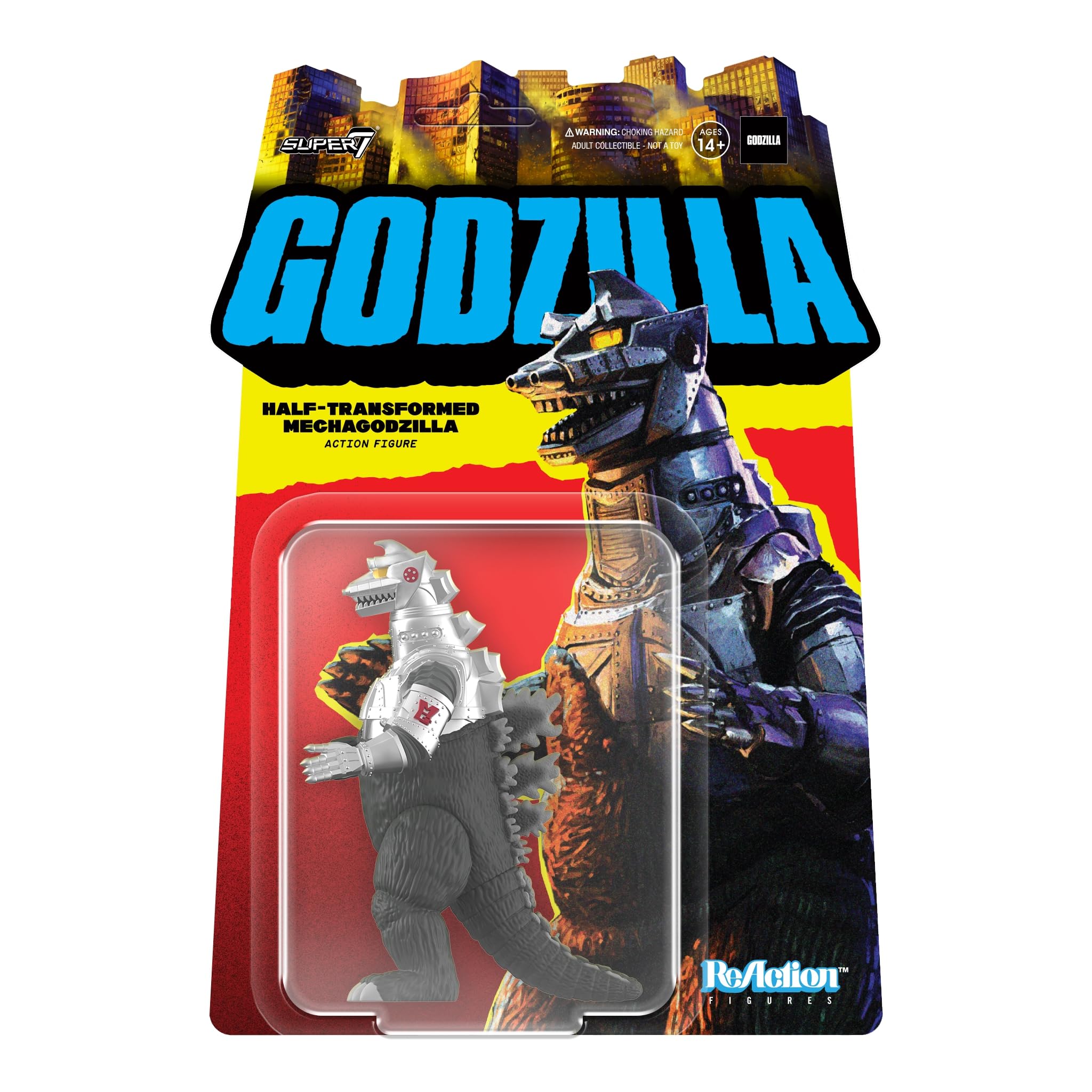 Figura De Acción Super7 Toho Godzilla Semitransformada Mechagodzilla - Venta Internacional.