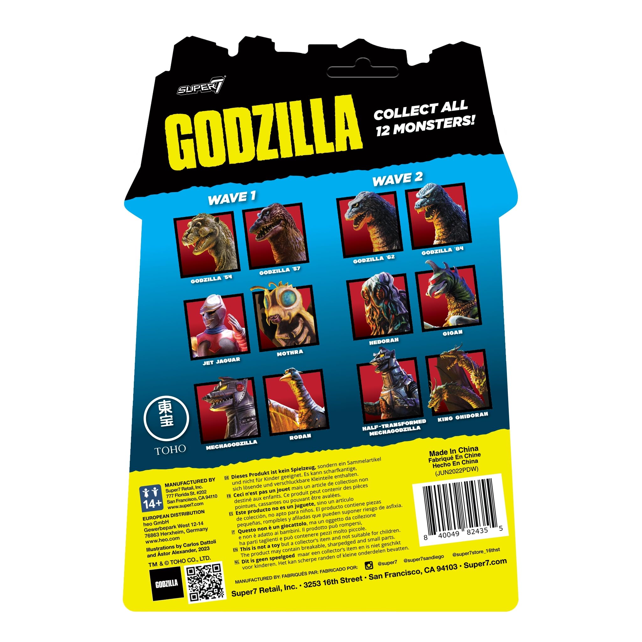 Foto 4 pulgar | Figura De Acción Super7 Toho Godzilla Semitransformada Mechagodzilla - Venta Internacional.