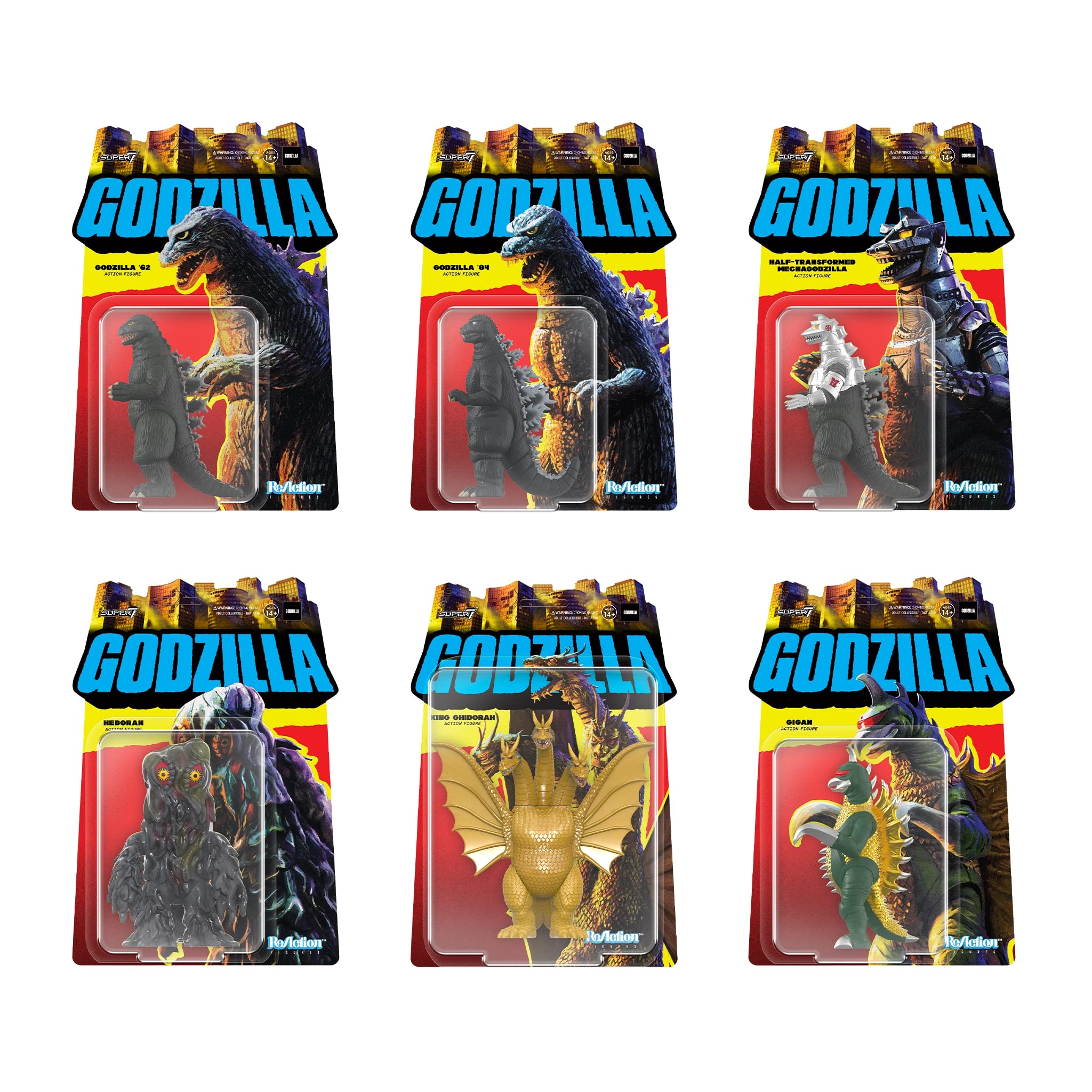 Foto 6 | Figura De Acción Super7 Toho Godzilla Semitransformada Mechagodzilla - Venta Internacional.