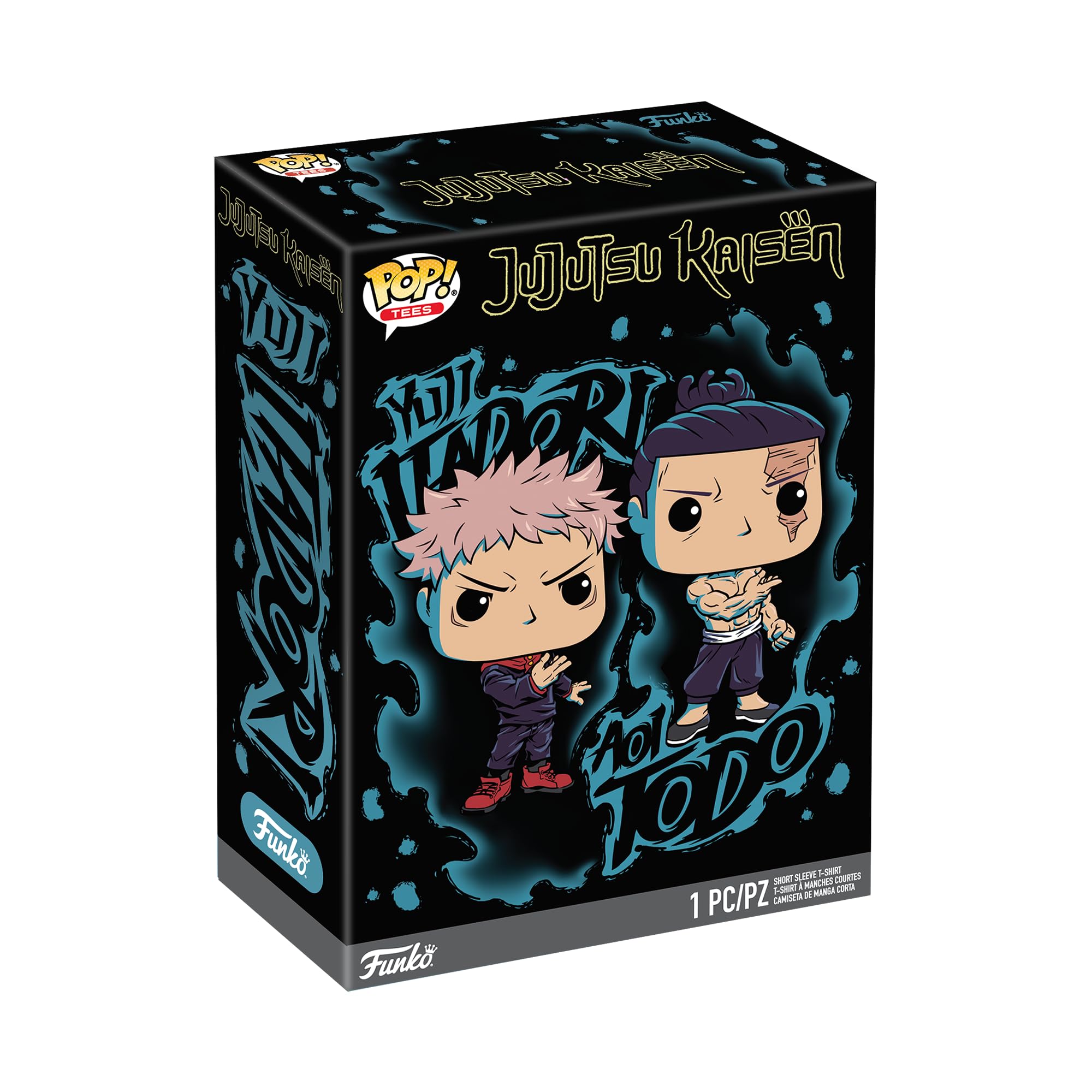 Foto 3 pulgar | Camiseta Funko Pop! Jujutsu Kaisen Yuji Itadori Y Aoi Todo 2xl - Venta Internacional.