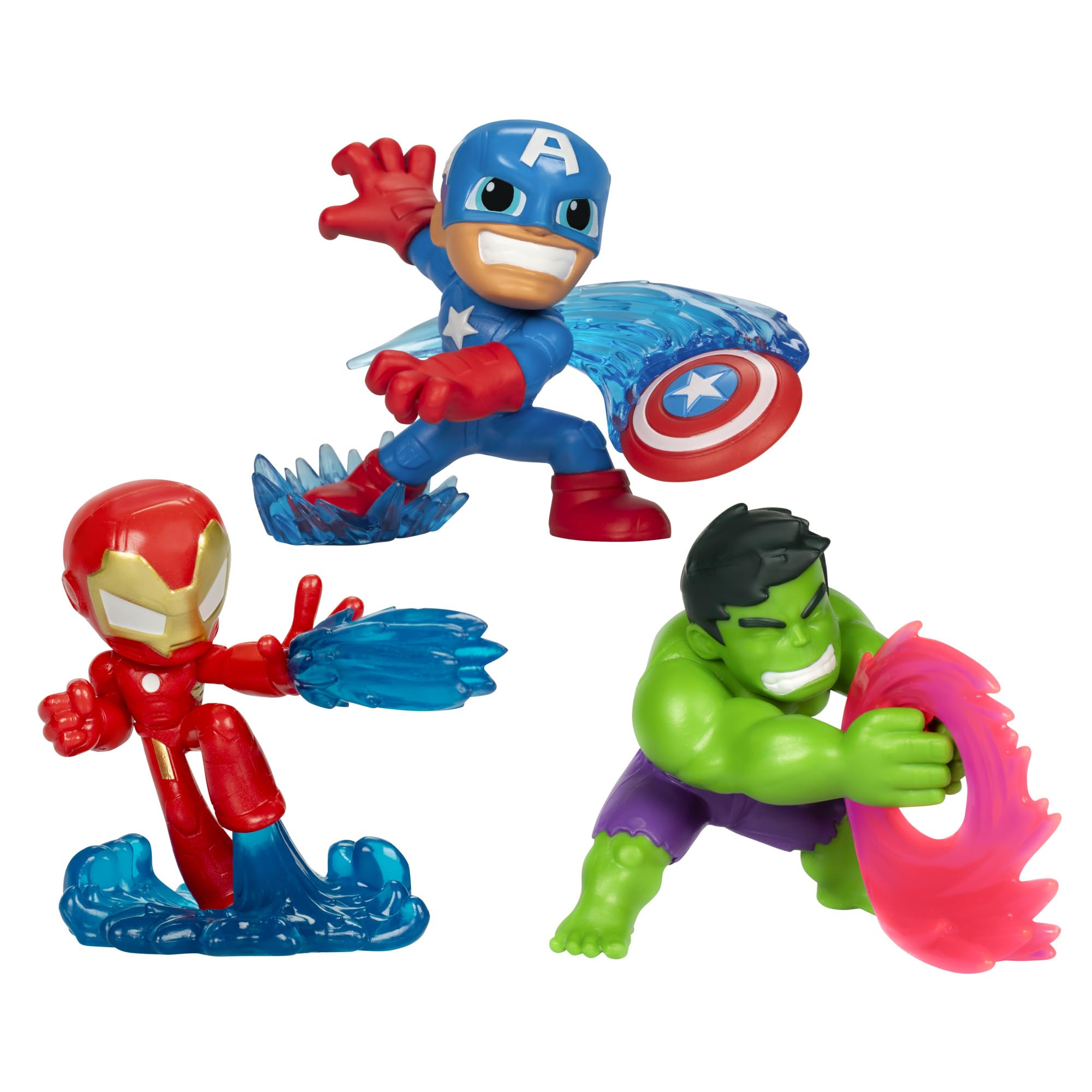 Foto 2 pulgar | Set De Figuras De Acción Marvel Avengers Mighty-verse Series 1 - Venta Internacional.