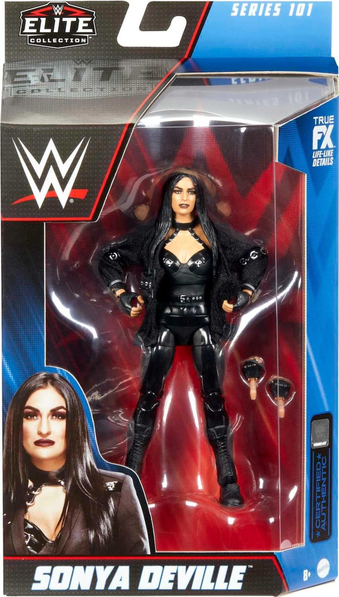 Foto 3 pulgar | Figura De Acción Mattel Wwe Sonya Deville Elite Collection 15 Cm - Venta Internacional.