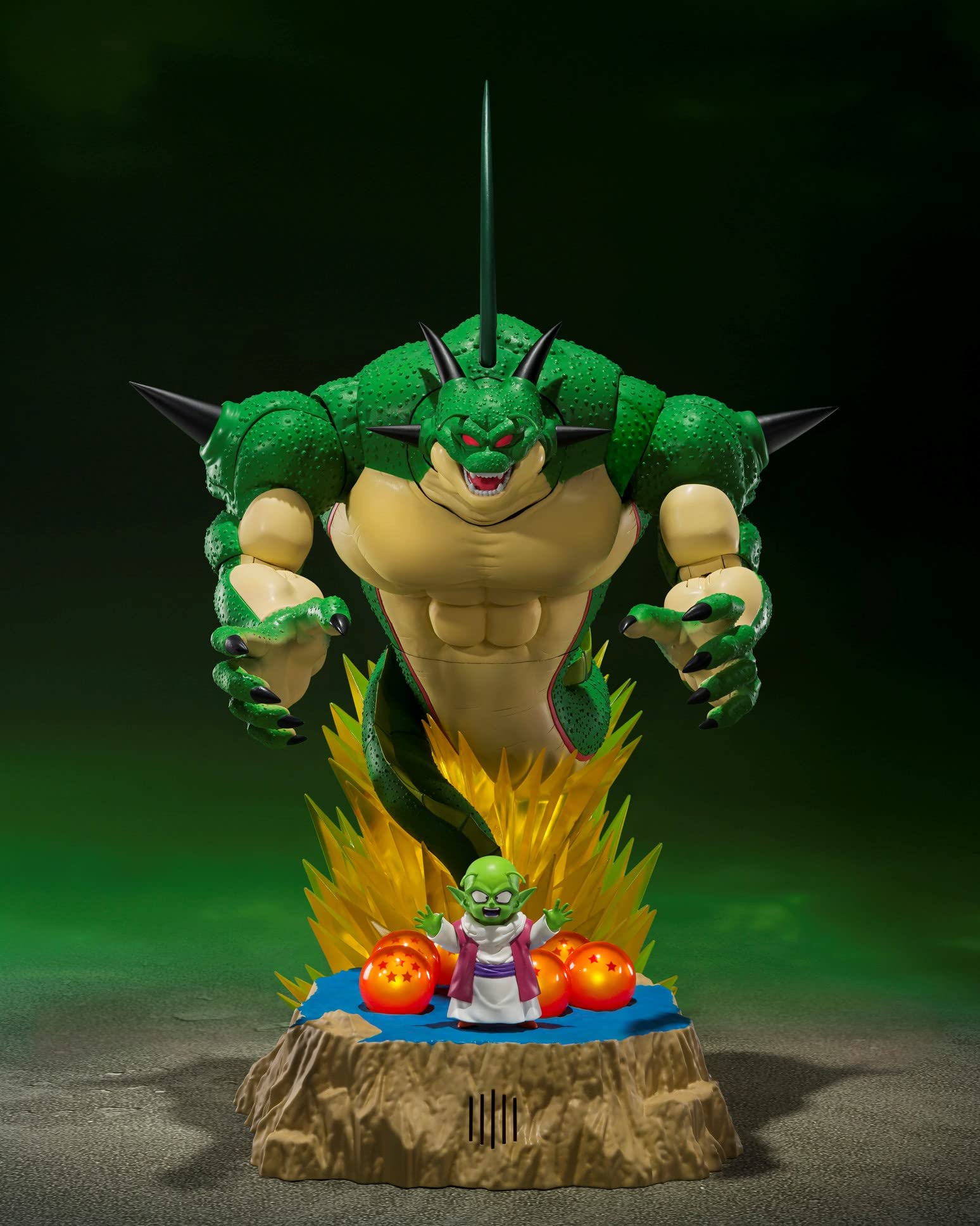 Foto 3 pulgar | Figura De Acción Tamashii Nations Dragon Ball Z Porunga & Dende - Venta Internacional.