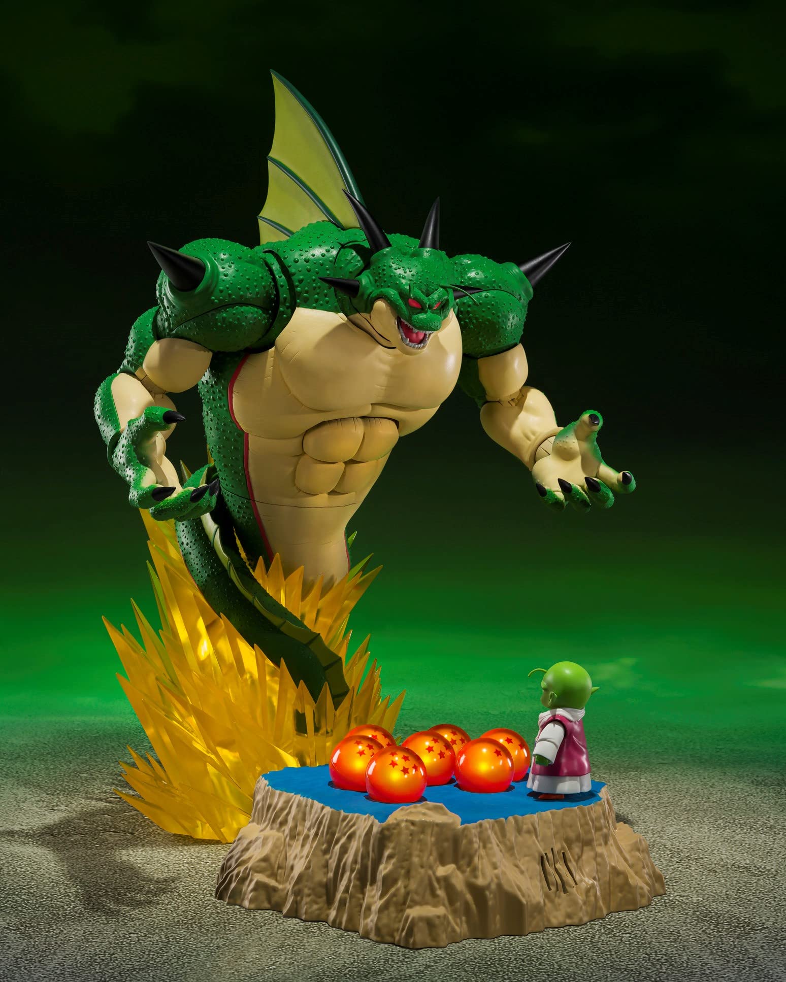 Foto 7 pulgar | Figura De Acción Tamashii Nations Dragon Ball Z Porunga & Dende - Venta Internacional.