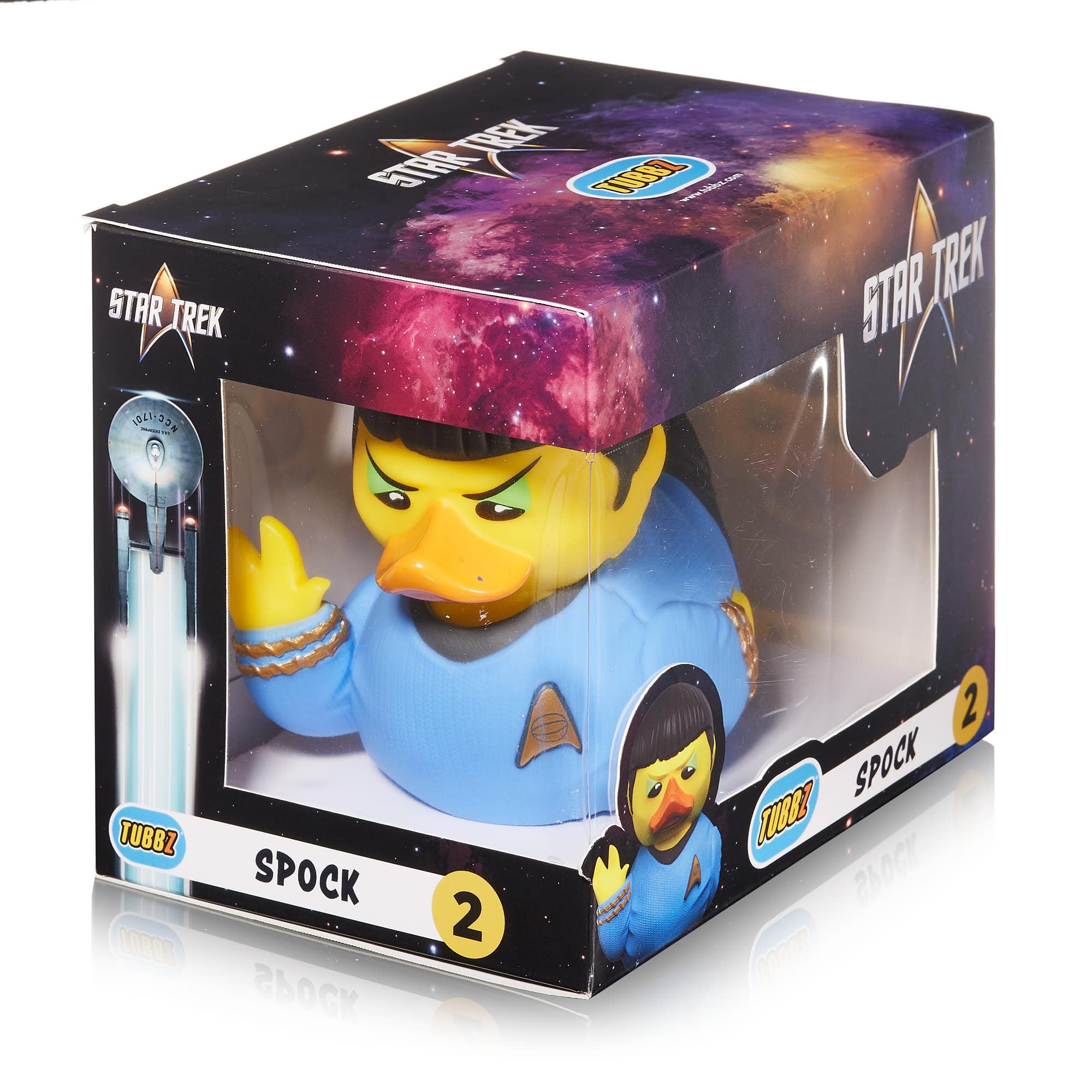 Foto 3 pulgar | Figura Coleccionable De Vinilo Con Forma De Pato De Goma Tubbz Spock Star Trek - Venta Internacional.