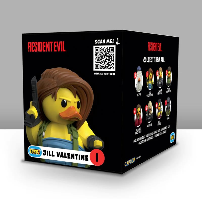 Foto 4 pulgar | Figura Coleccionable De Vinilo Con Forma De Pato De Goma Tubbz Jill Valentine - Venta Internacional.