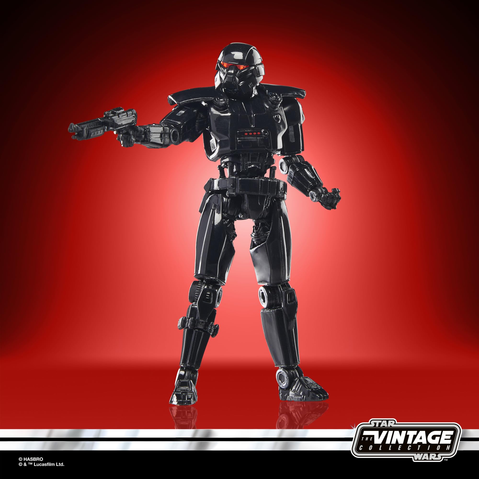 Foto 6 | Figura De Acción Star Wars The Vintage Collection Dark Trooper - Venta Internacional.
