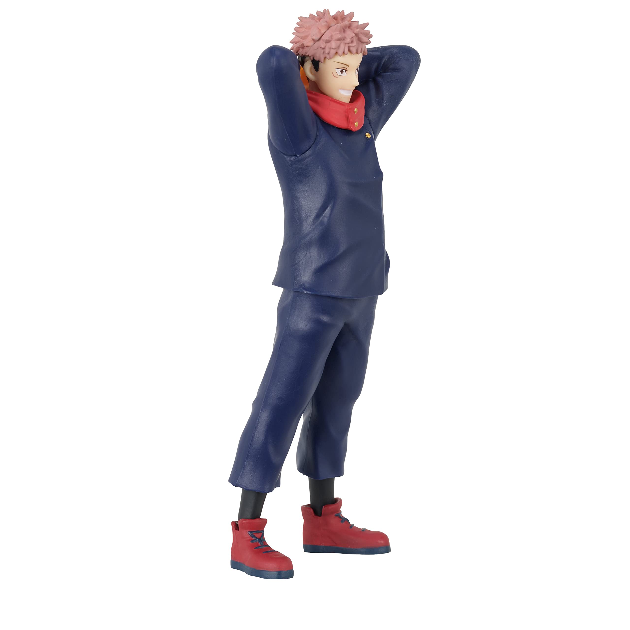 Foto 5 pulgar | Figura Bandai Namco Jujutsu Kaisen Yuji Itadori Styling De 5 Pulgadas - Venta Internacional.