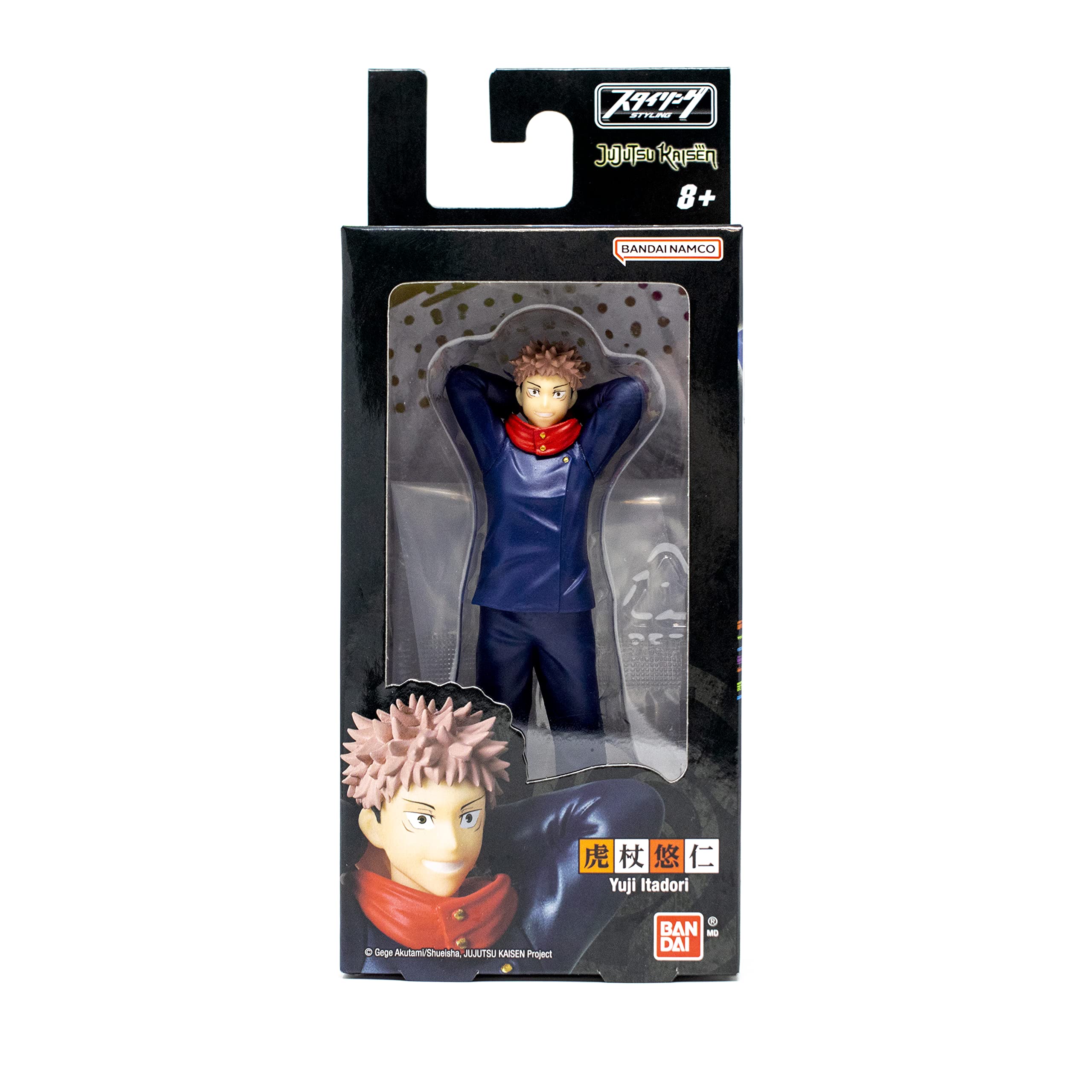 Foto 7 pulgar | Figura Bandai Namco Jujutsu Kaisen Yuji Itadori Styling De 5 Pulgadas - Venta Internacional.