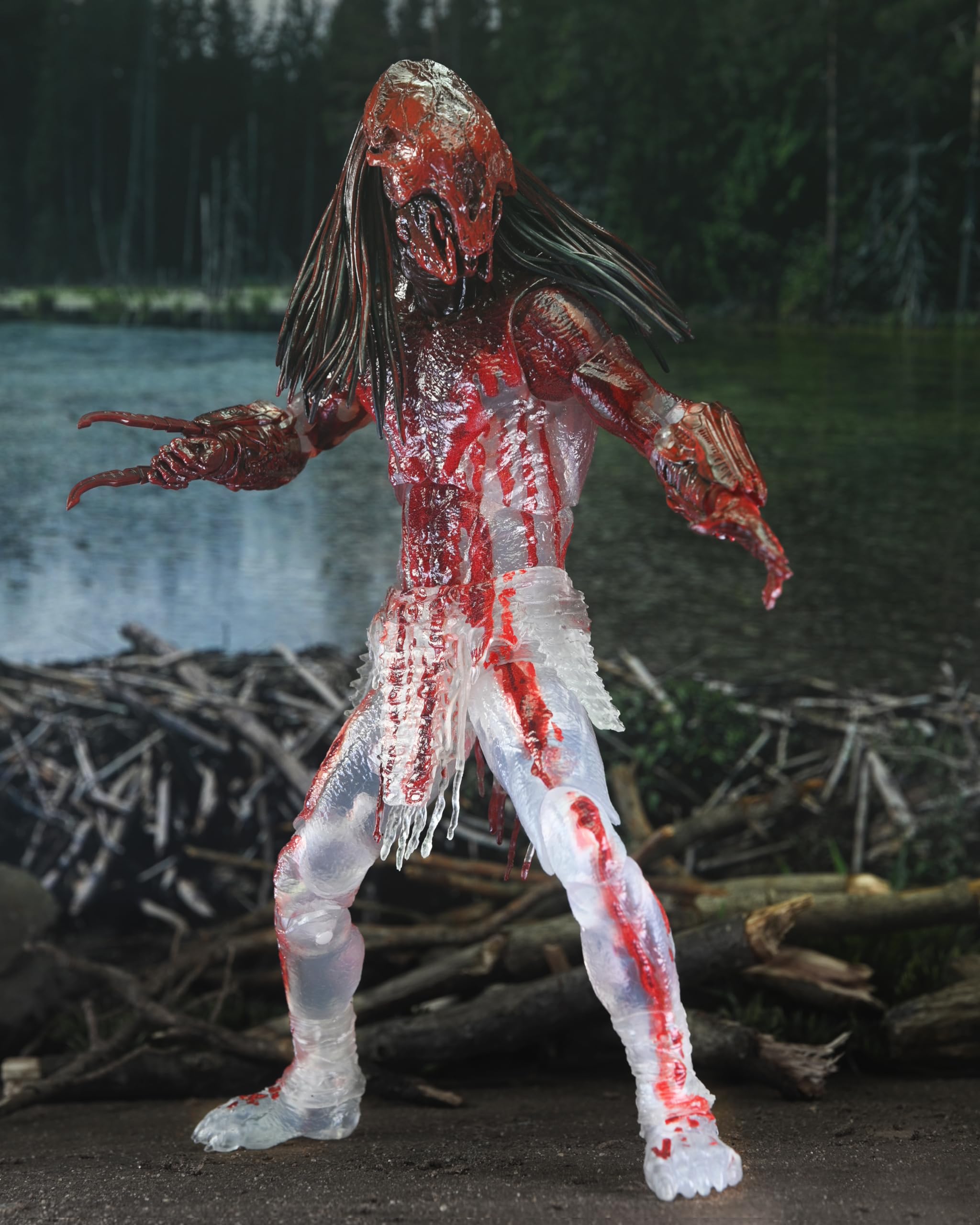 Foto 3 pulgar | Figura De Acción Neca Prey Ultimate Predator «bear Blood» A Escala 1:7 - Venta Internacional.