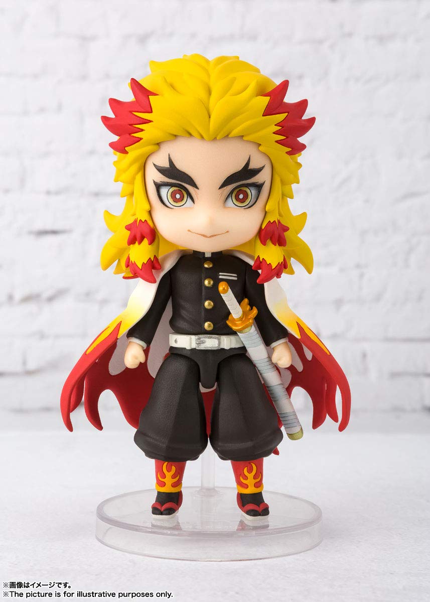 Foto 3 pulgar | Figura De Acción Tamashii Nations Demon Slayer Rengoku Kyojuro - Venta Internacional.