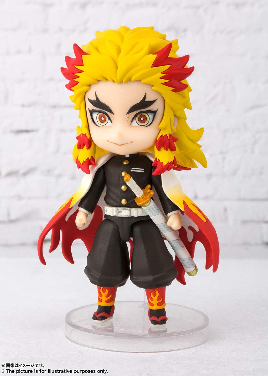 Foto 4 pulgar | Figura De Acción Tamashii Nations Demon Slayer Rengoku Kyojuro - Venta Internacional.