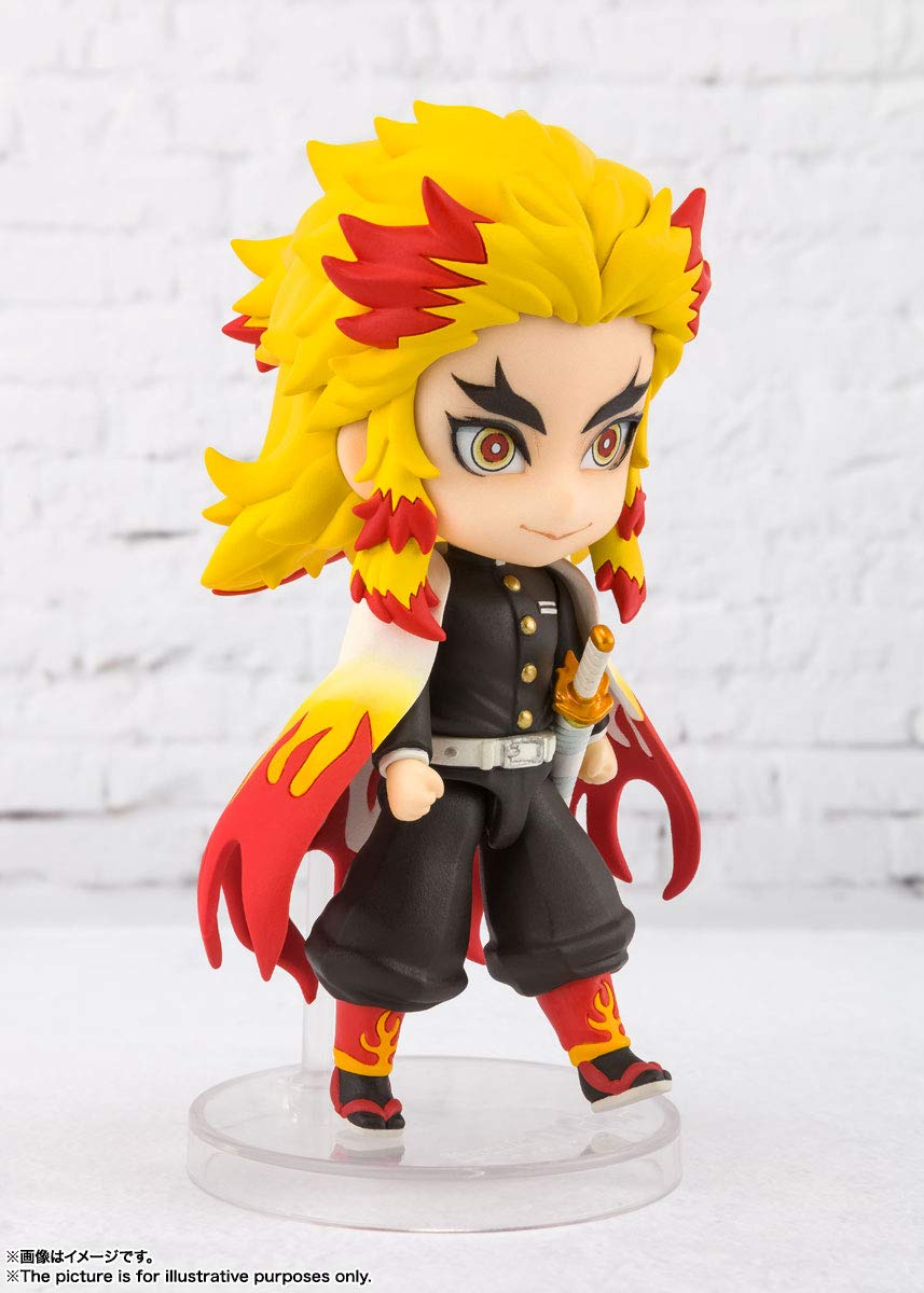 Foto 5 pulgar | Figura De Acción Tamashii Nations Demon Slayer Rengoku Kyojuro - Venta Internacional.