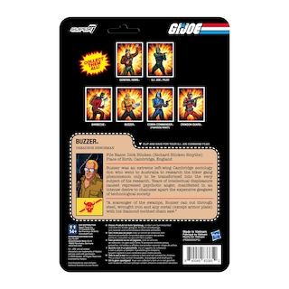 Foto 3 | Figura De Acción Super7 G.i. Joe Buzzer De 3.75 Pulgadas Con Accesorio - Venta Internacional.