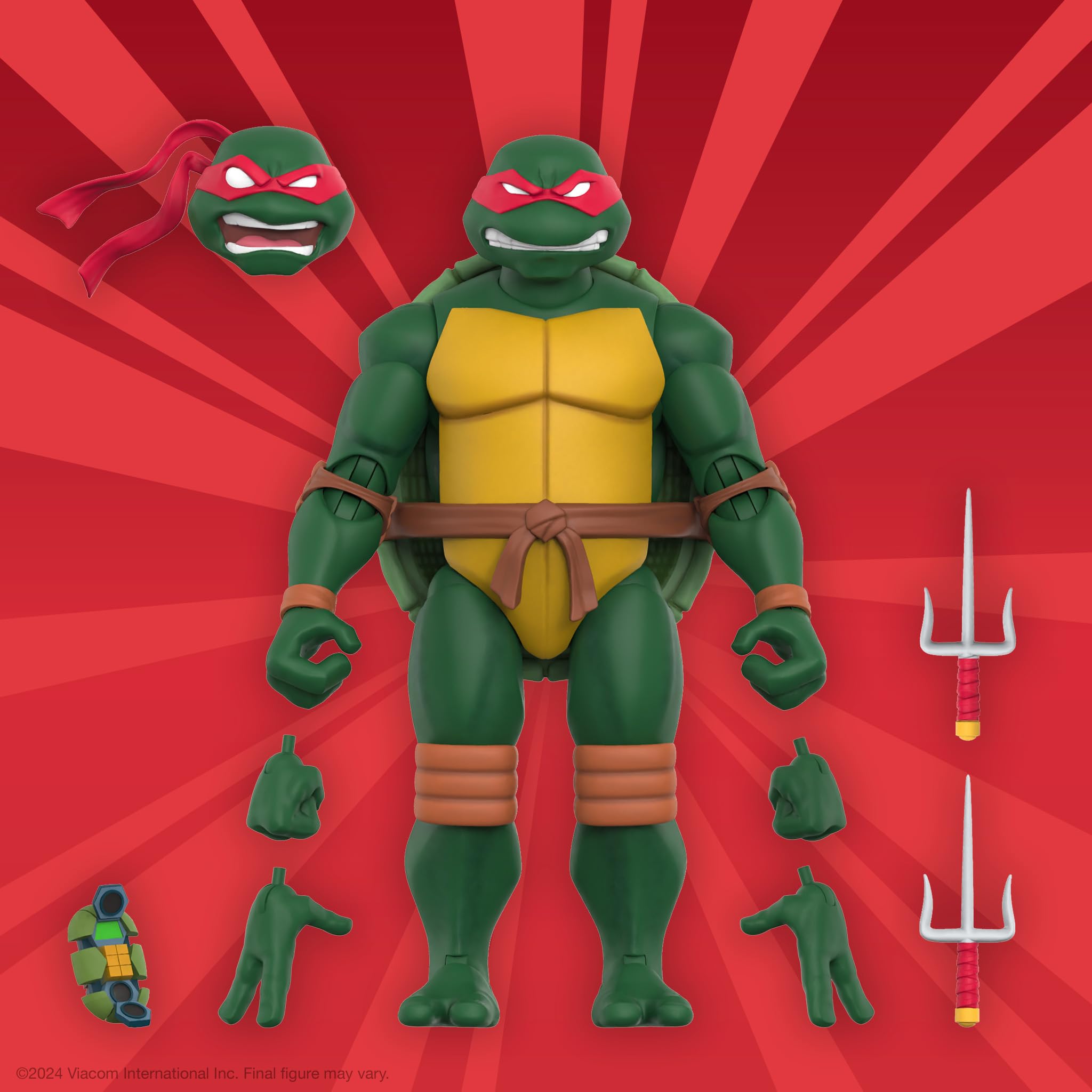 Foto 5 pulgar | Figura De Acción Super7 Ultimates! Tortugas Ninja Mutantes Adolescentes - Venta Internacional.
