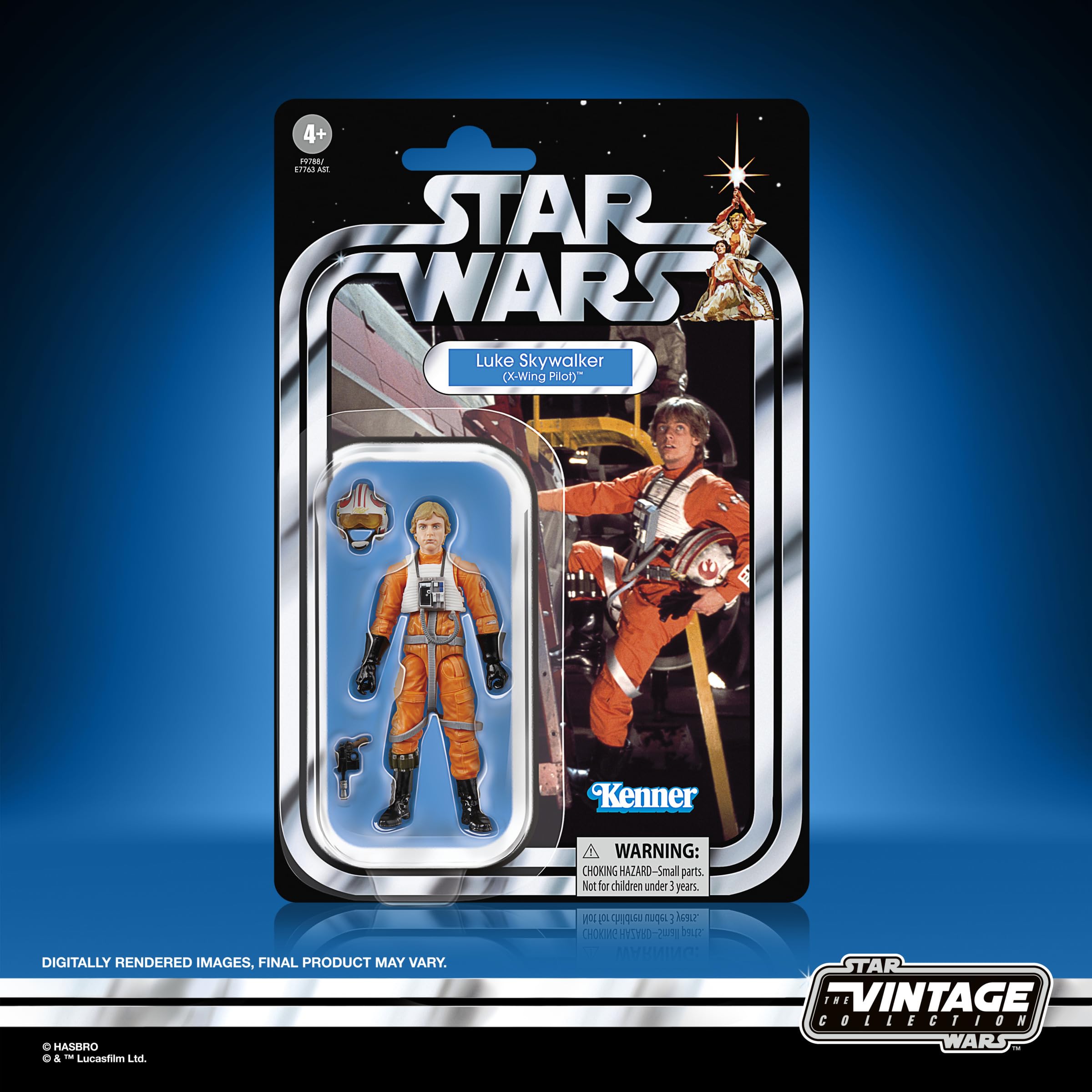 Foto 3 pulgar | Figura De Acción Star Wars The Vintage Collection Luke Skywalker - Venta Internacional.