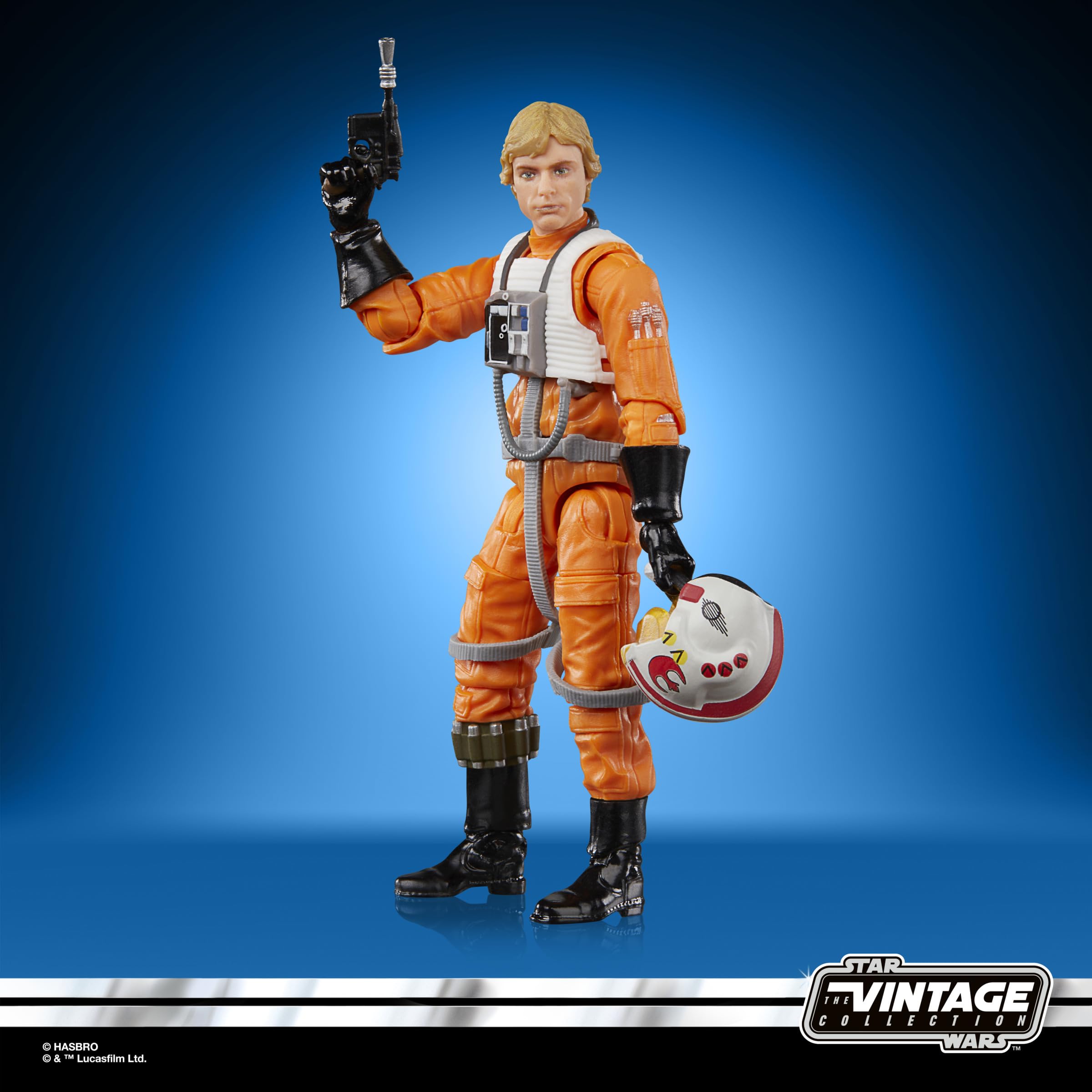 Foto 3 | Figura De Acción Star Wars The Vintage Collection Luke Skywalker - Venta Internacional.