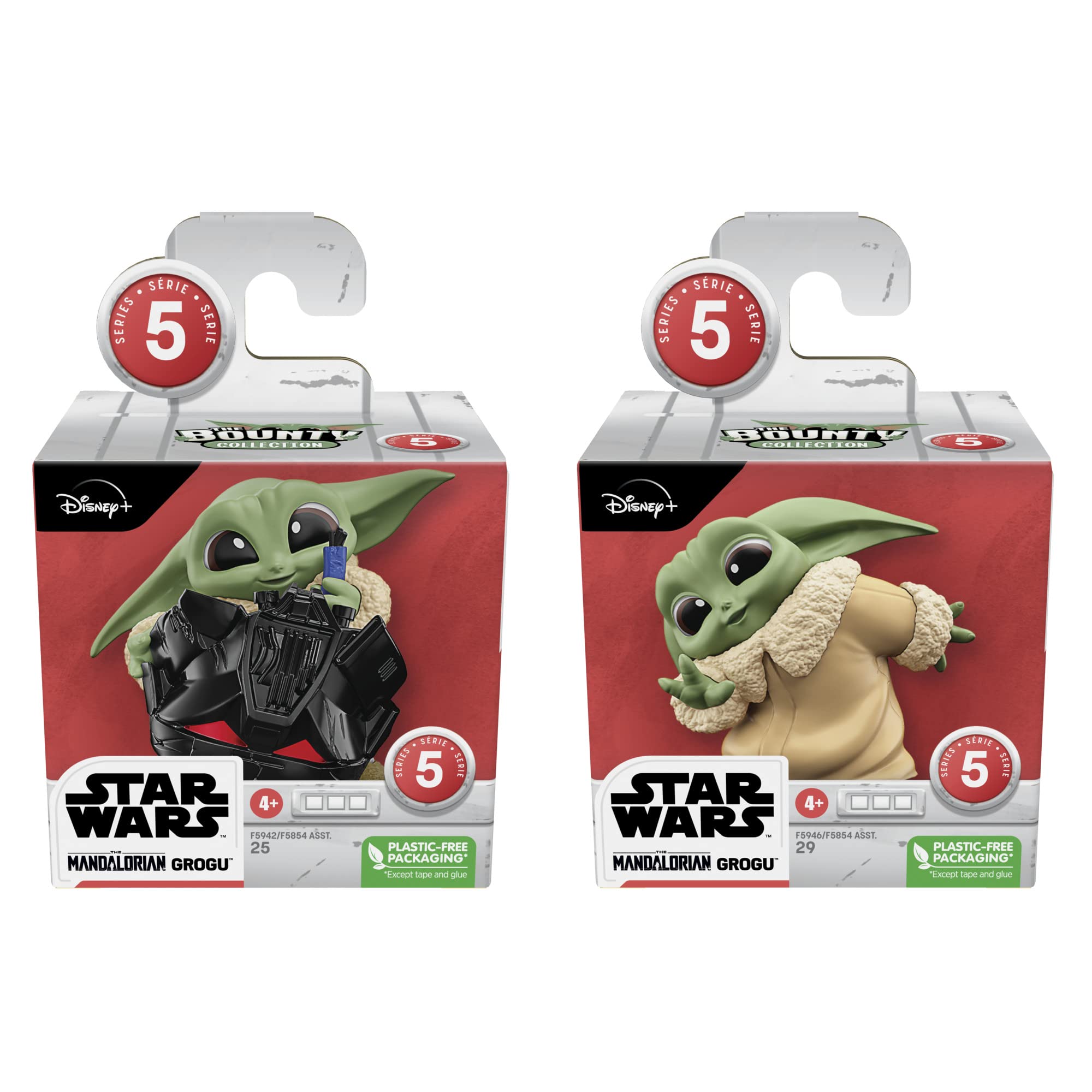 Foto 3 pulgar | Figuras Grogu De Toy Star Wars The Bounty Collection, Paquete De 2 - Venta Internacional.