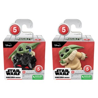 Foto 2 | Figuras Grogu De Toy Star Wars The Bounty Collection, Paquete De 2 - Venta Internacional.