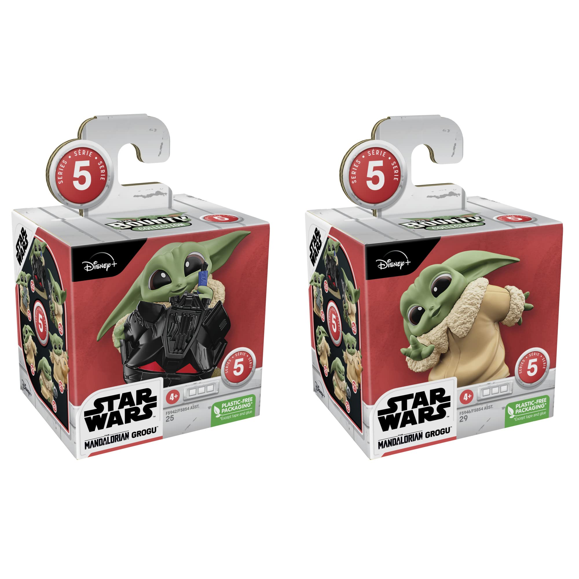 Foto 4 pulgar | Figuras Grogu De Toy Star Wars The Bounty Collection, Paquete De 2 - Venta Internacional.