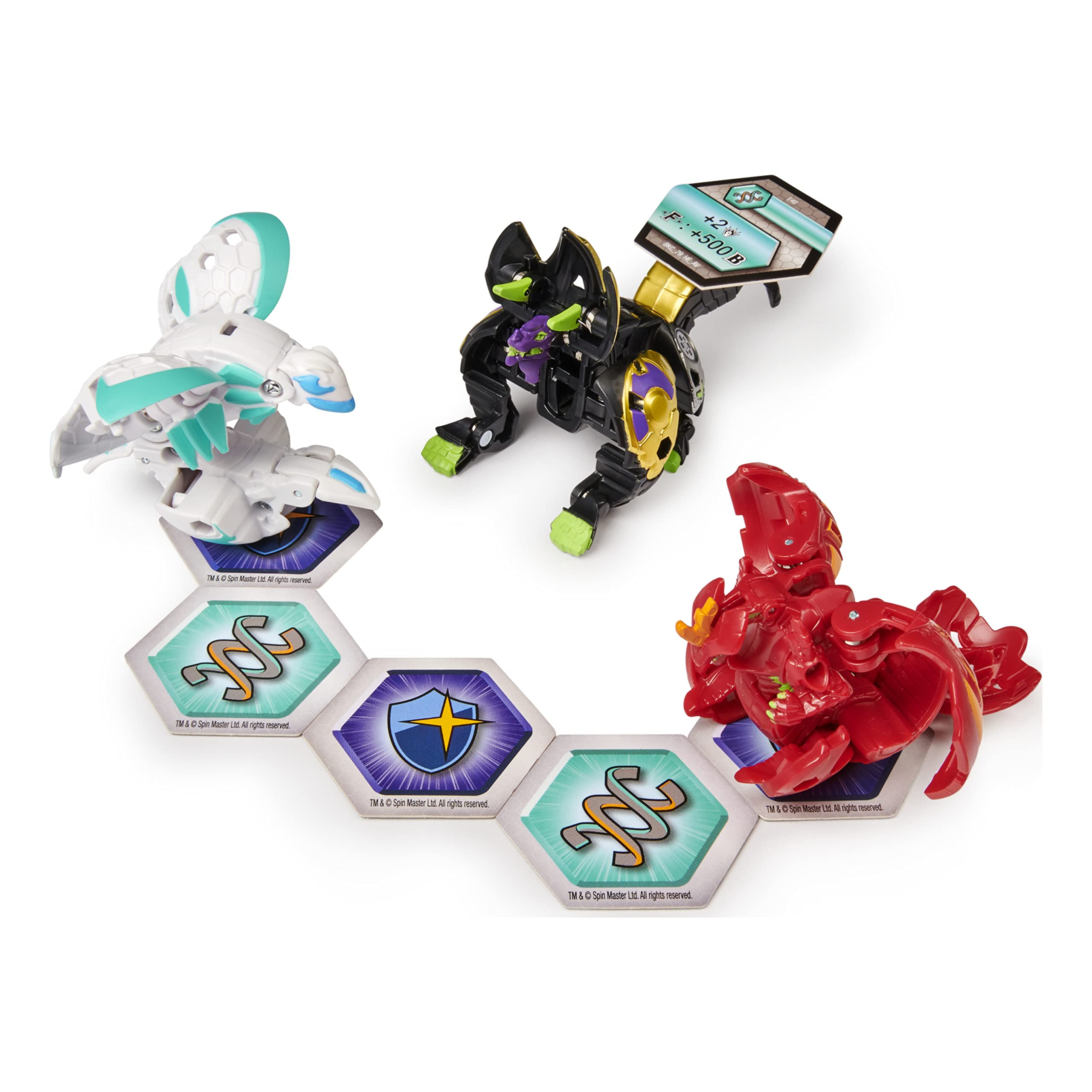 Foto 4 pulgar | Pack Inicial De Figuras De Acción Bakugan, Paquete De 3 Unidades, Armored Alliance - Venta Internacional.