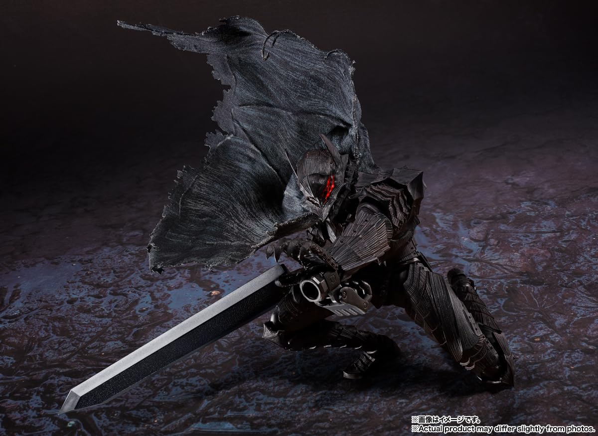 Foto 5 pulgar | Figura De Acción Tamashii Nations Berserk Guts (berserker Armor) - Venta Internacional.