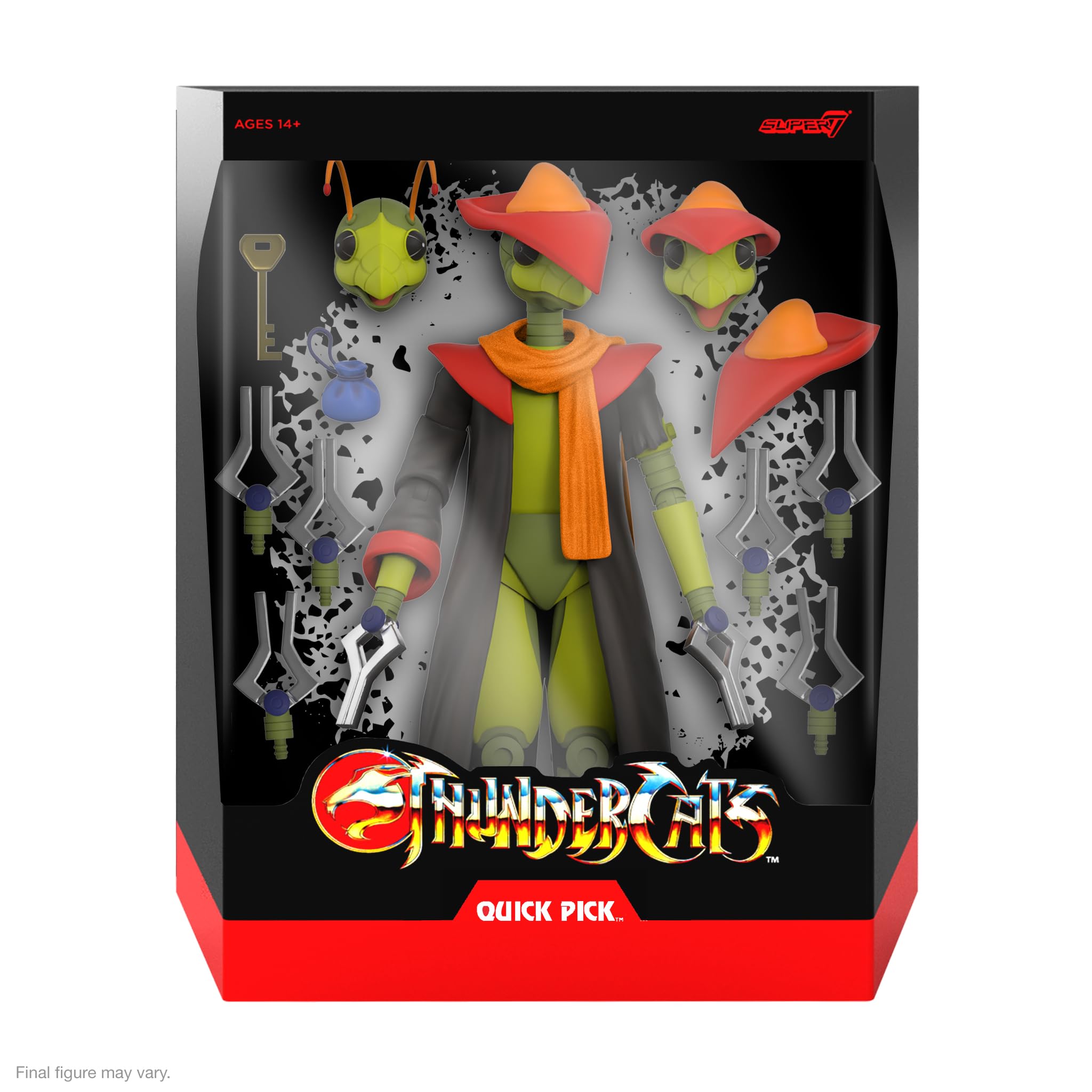 Figura De Acción Super7 Ultimates! Thundercats Quick-pick De 7 Pulgadas - Venta Internacional.